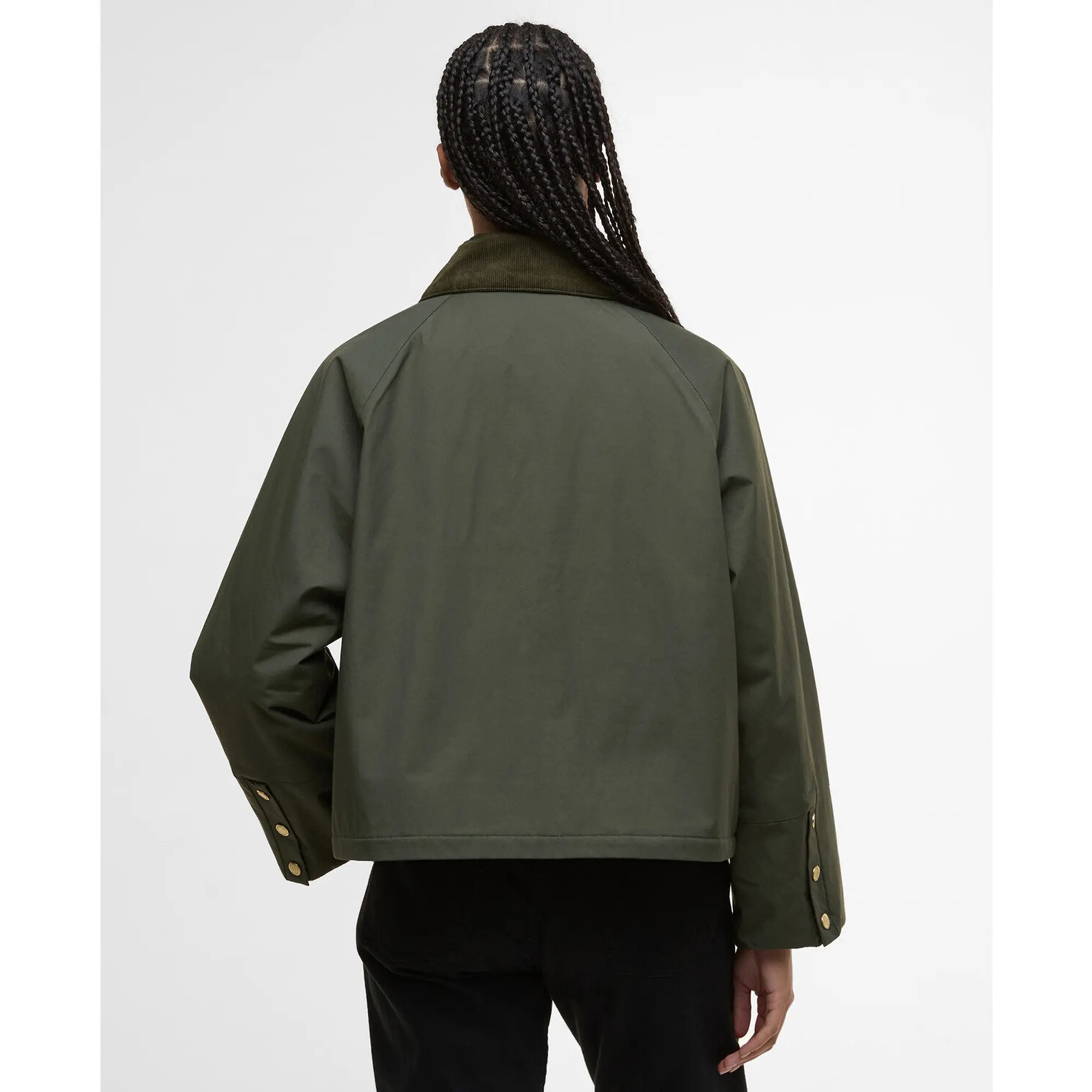 Product image 4 of 8 of Barbour Women's Phoebe Casual Jacket - Olive