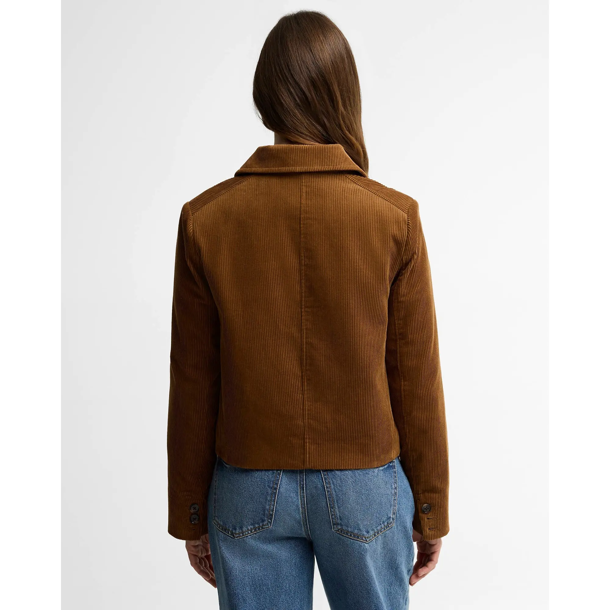 Product image 4 of 5 of Barbour Women's Emmy Cord Jacket - Tan / Shadow Classic