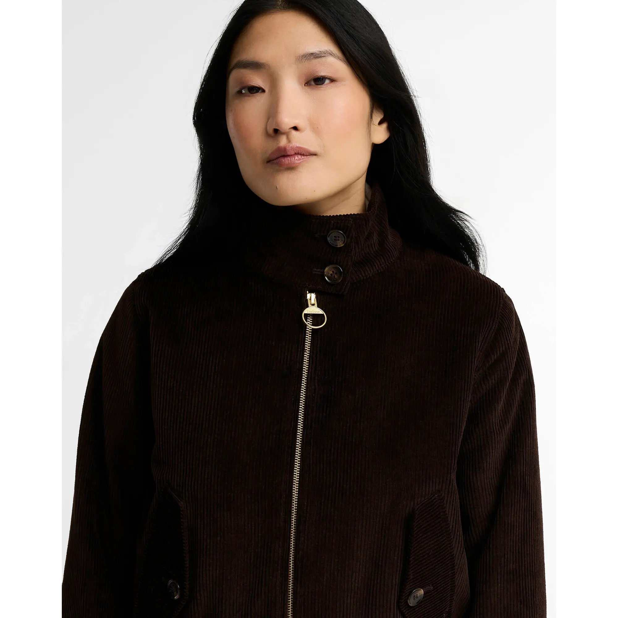 Product image 5 of 6 of Barbour Women's Overton Casual Jacket - Brown / Shadow Classic