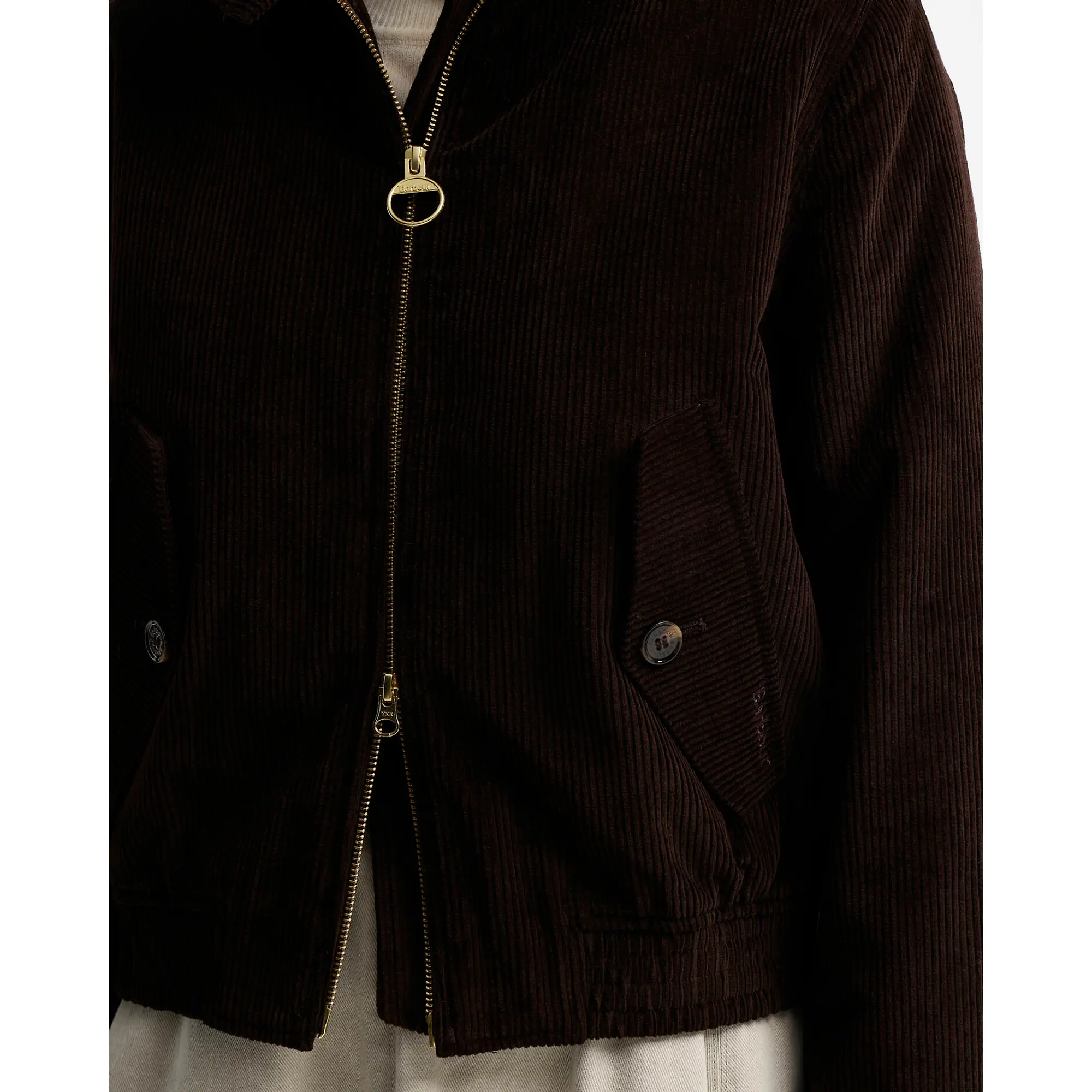 Product image 6 of 6 of Barbour Women's Overton Casual Jacket - Brown / Shadow Classic