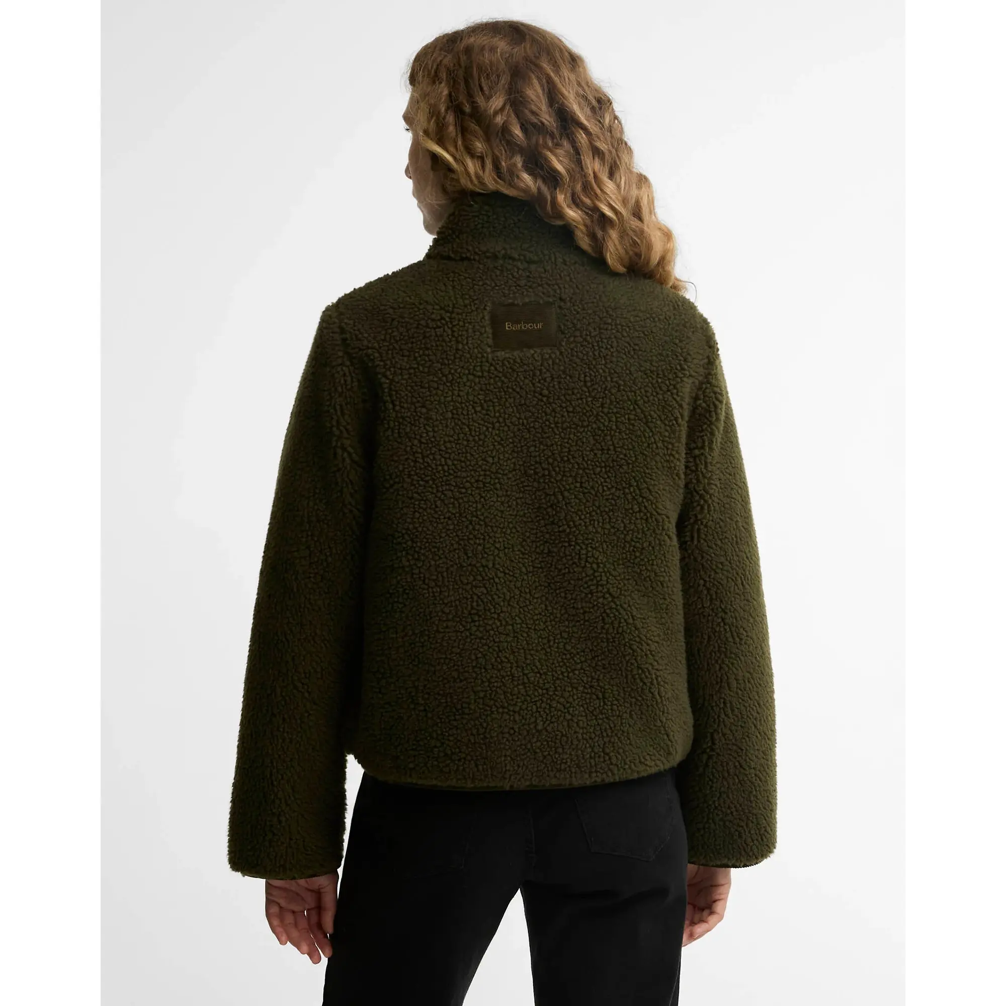 Product image 4 of 6 of Barbour Women's Elenora Fleece Jacket - Olive