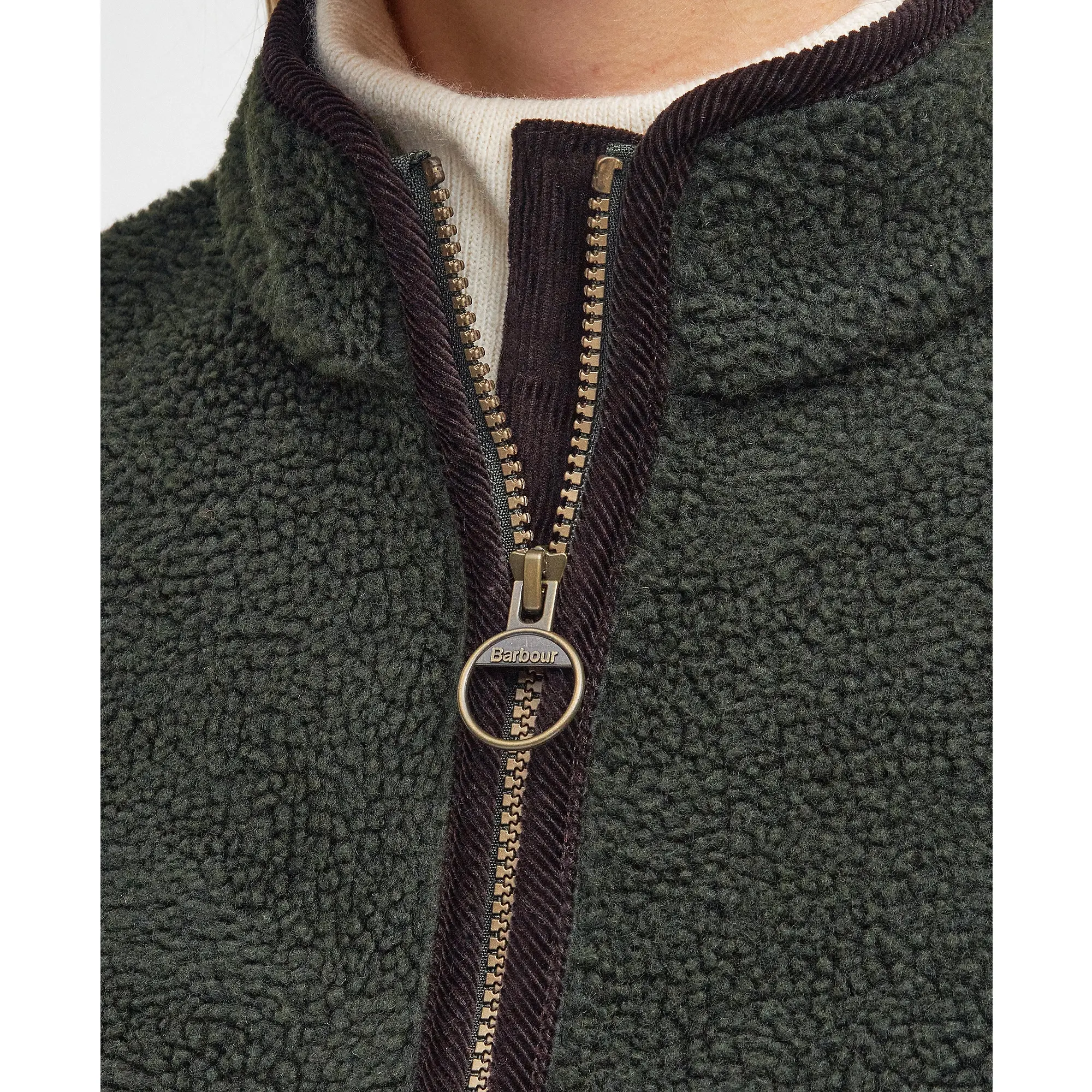 Product image 6 of 8 of Barbour Women's Laven Fleece Jacket - Sage
