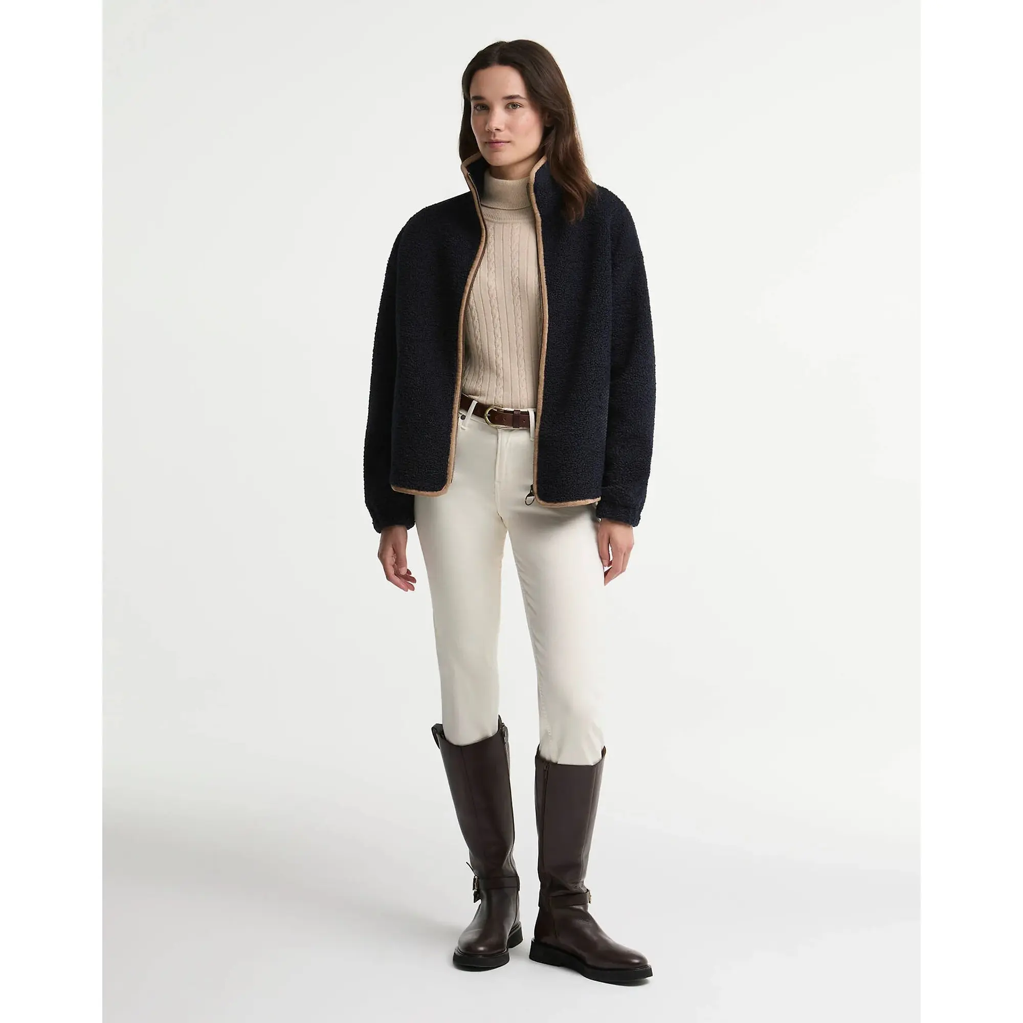 Product image 3 of 6 of Barbour Women's Homeswood Fleece - Dark Navy