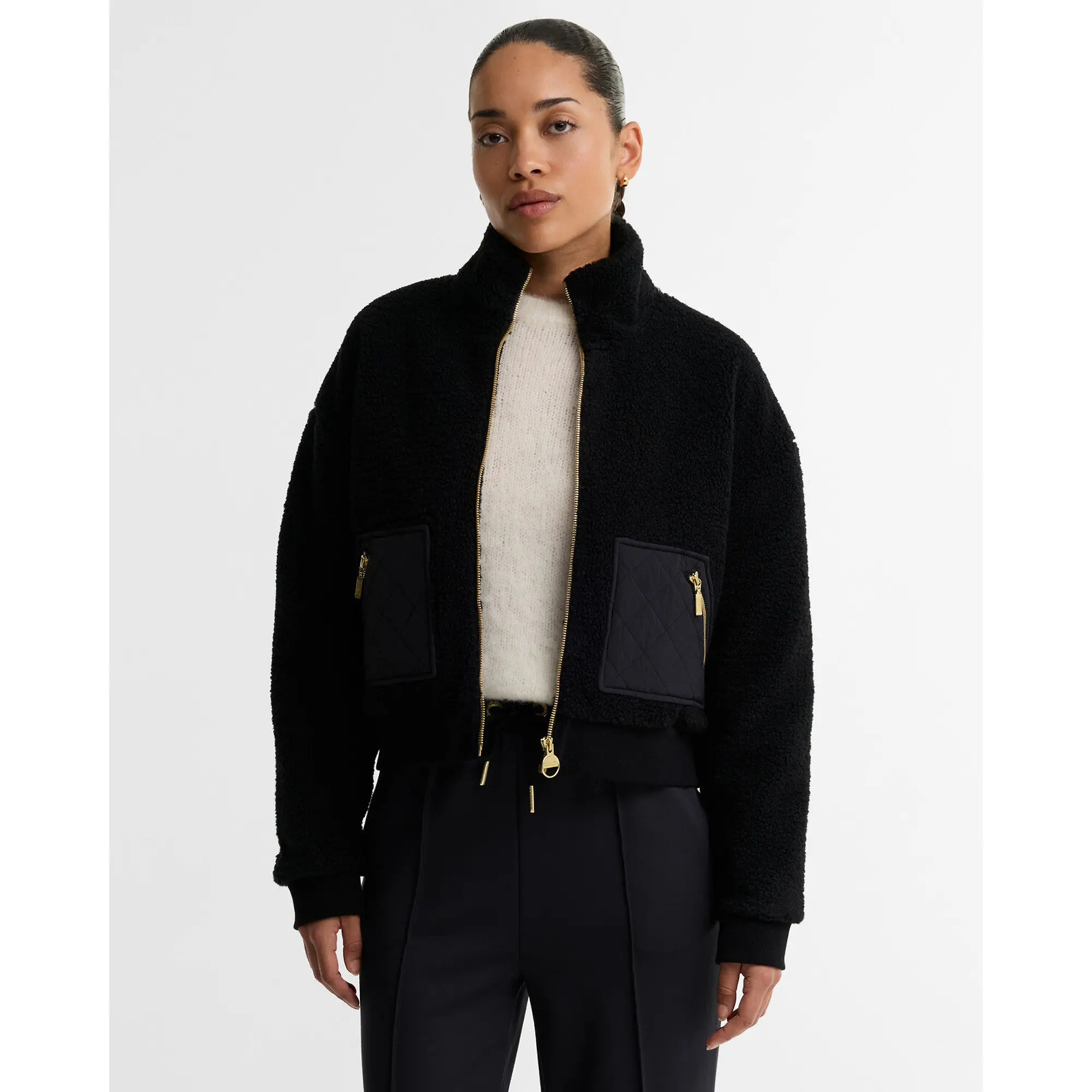 Product image 2 of 6 of Barbour International Women's Gea Fleece - Black