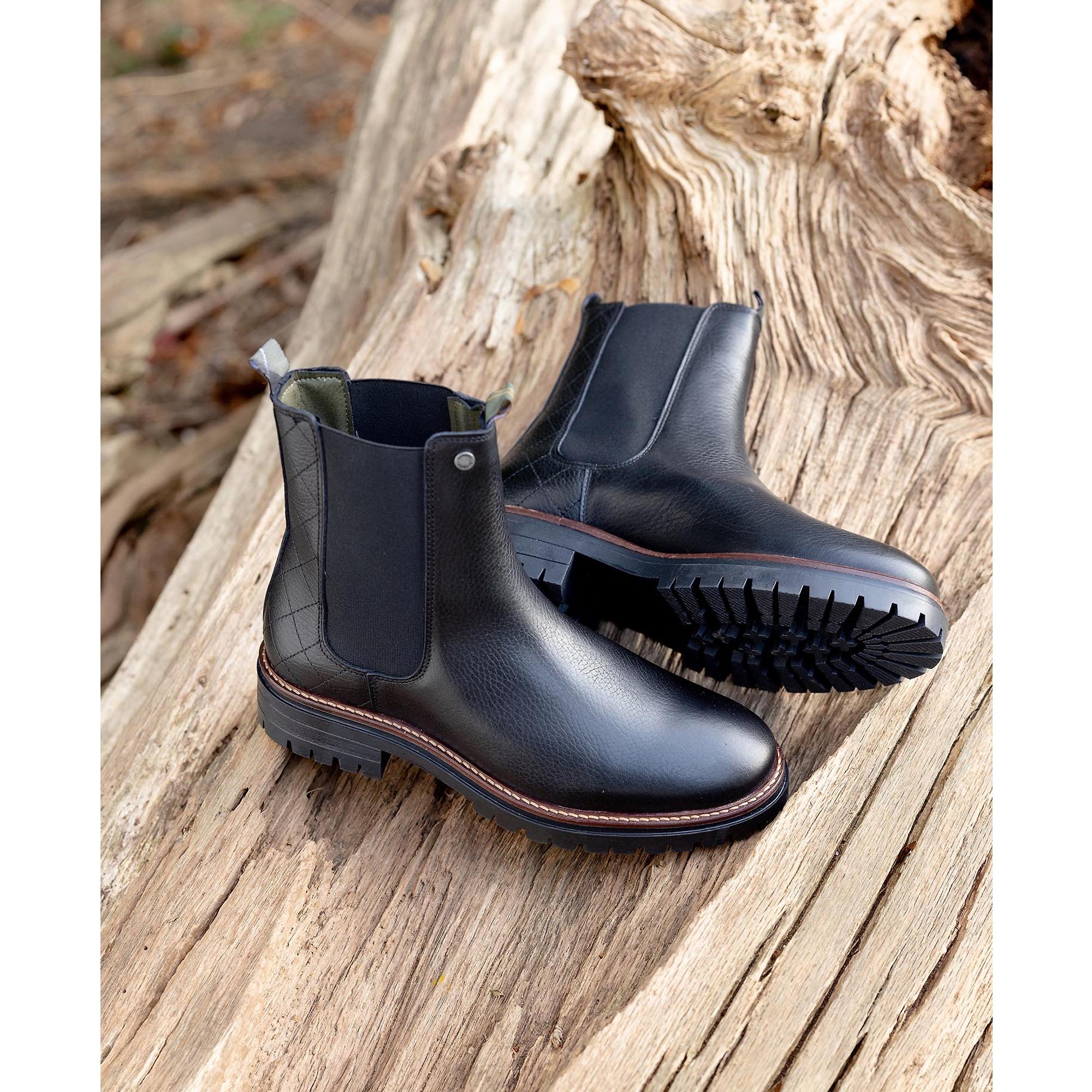 Barbour Women's Evie Chelsea Boots - Black | British Attire