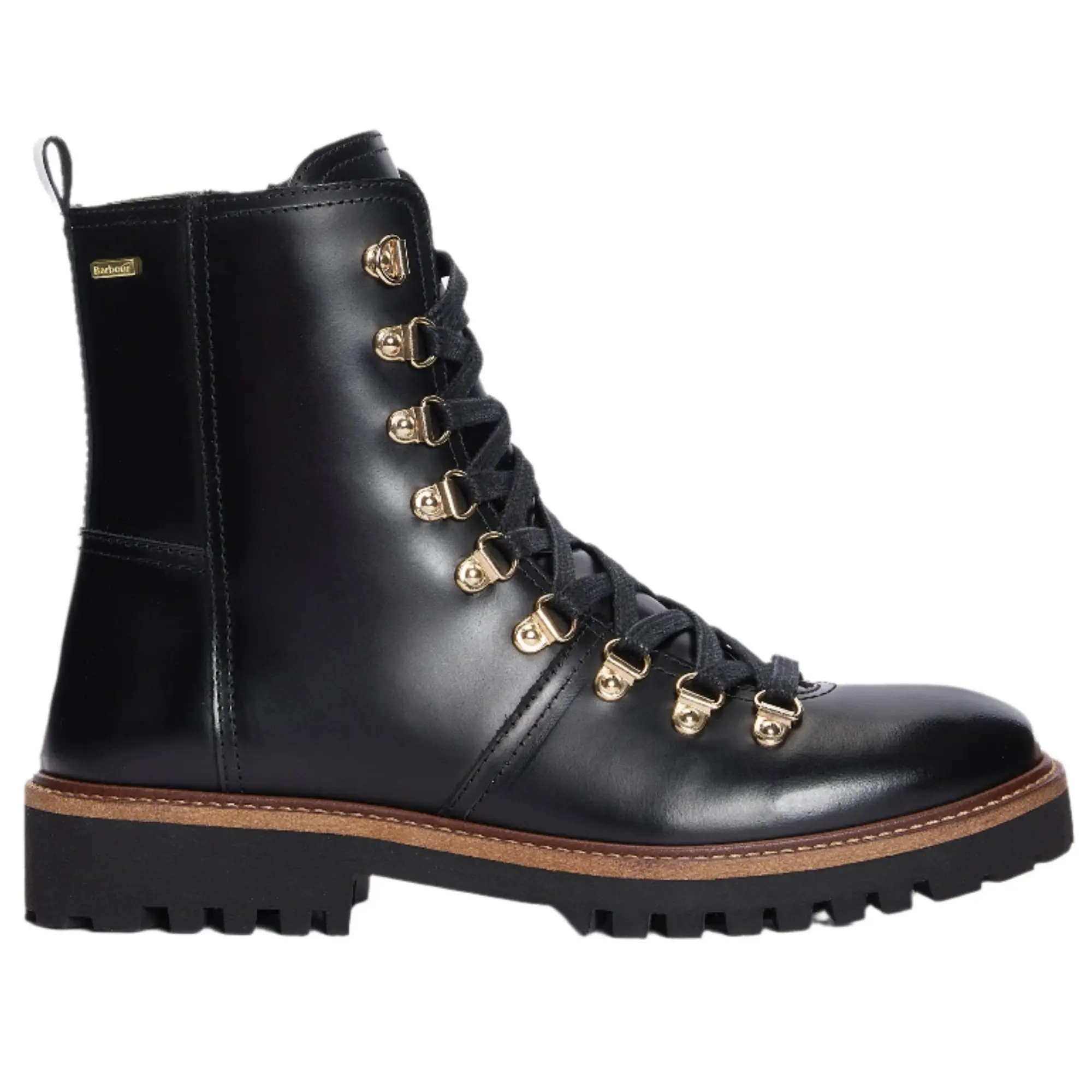 Product image 1 of 6 of Barbour Women's Blake Hiking Boots - Black Polido