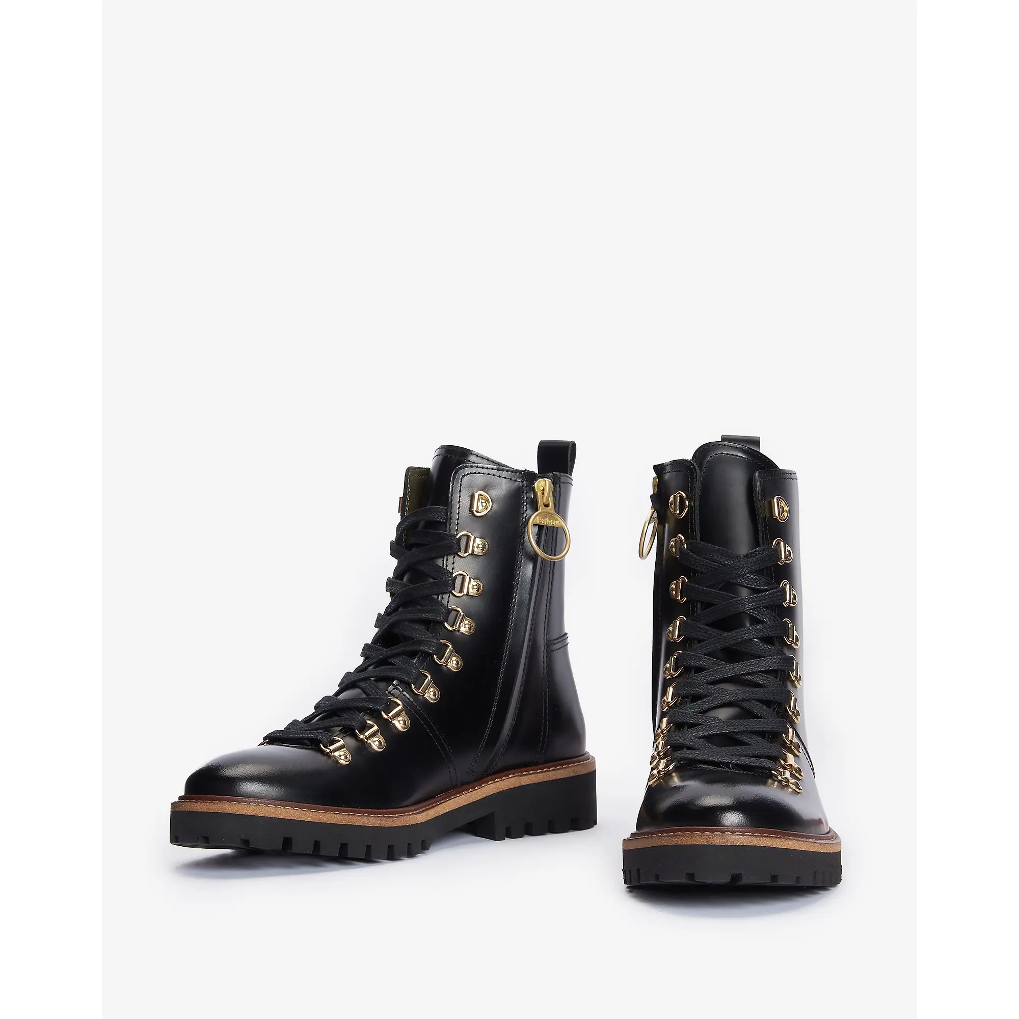 Product image 2 of 6 of Barbour Women's Blake Hiking Boots - Black Polido