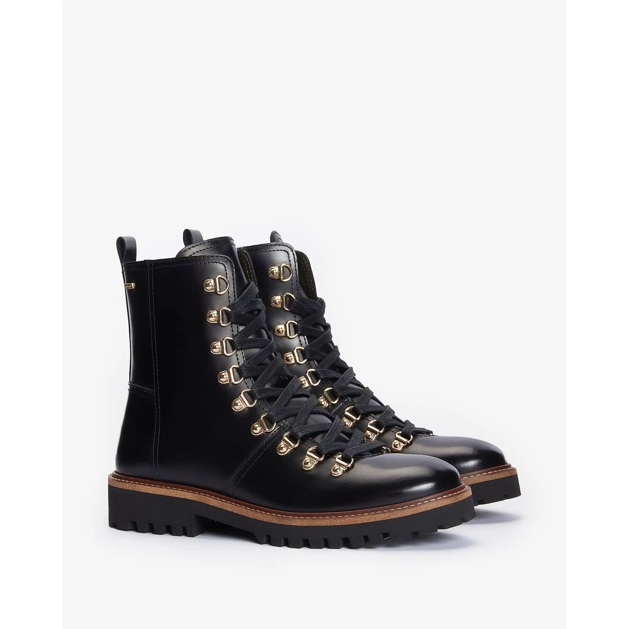 Product image 5 of 6 of Barbour Women's Blake Hiking Boots - Black Polido