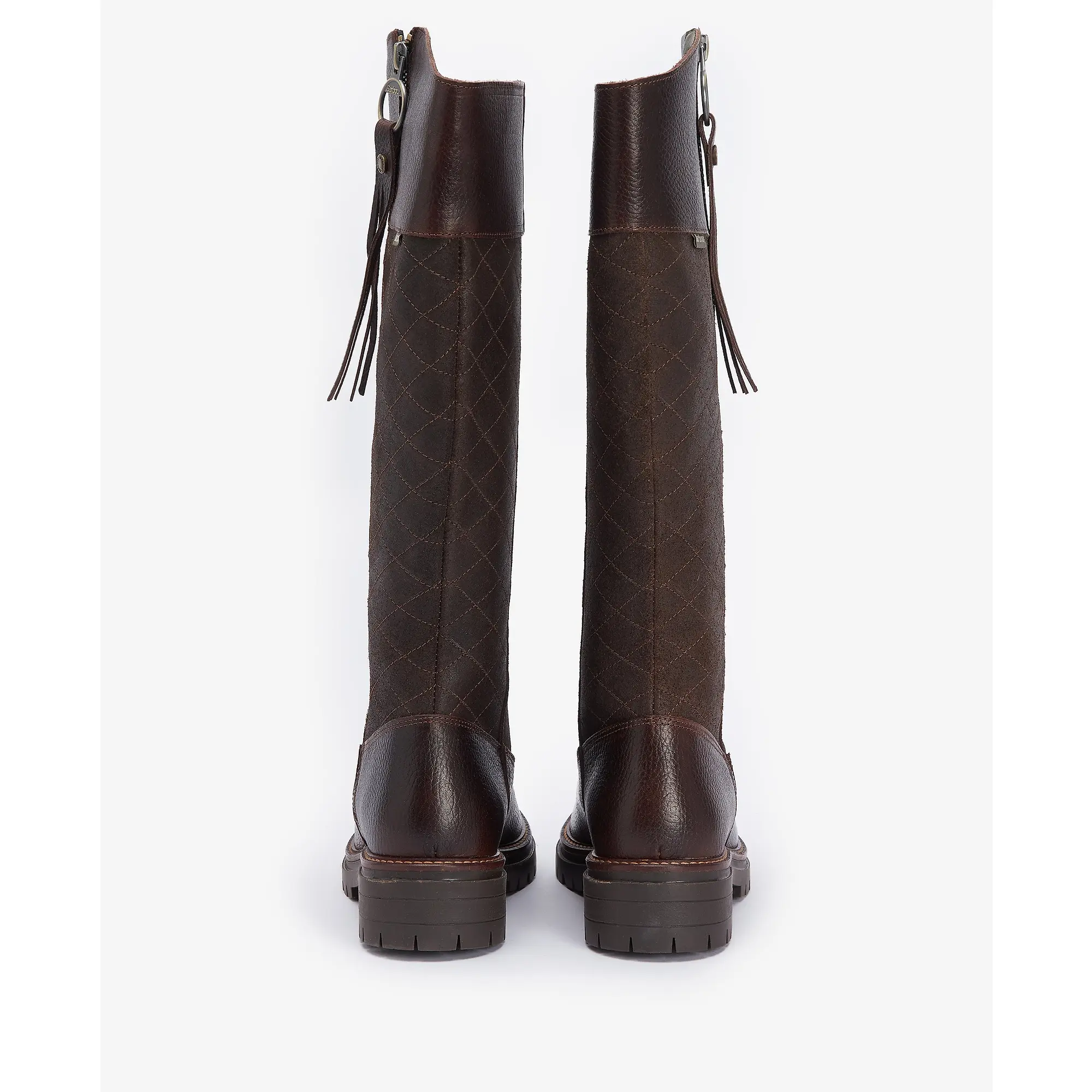 Product image 4 of 5 of Barbour Women's Ingrid Knee-High Boots - Dark Brown