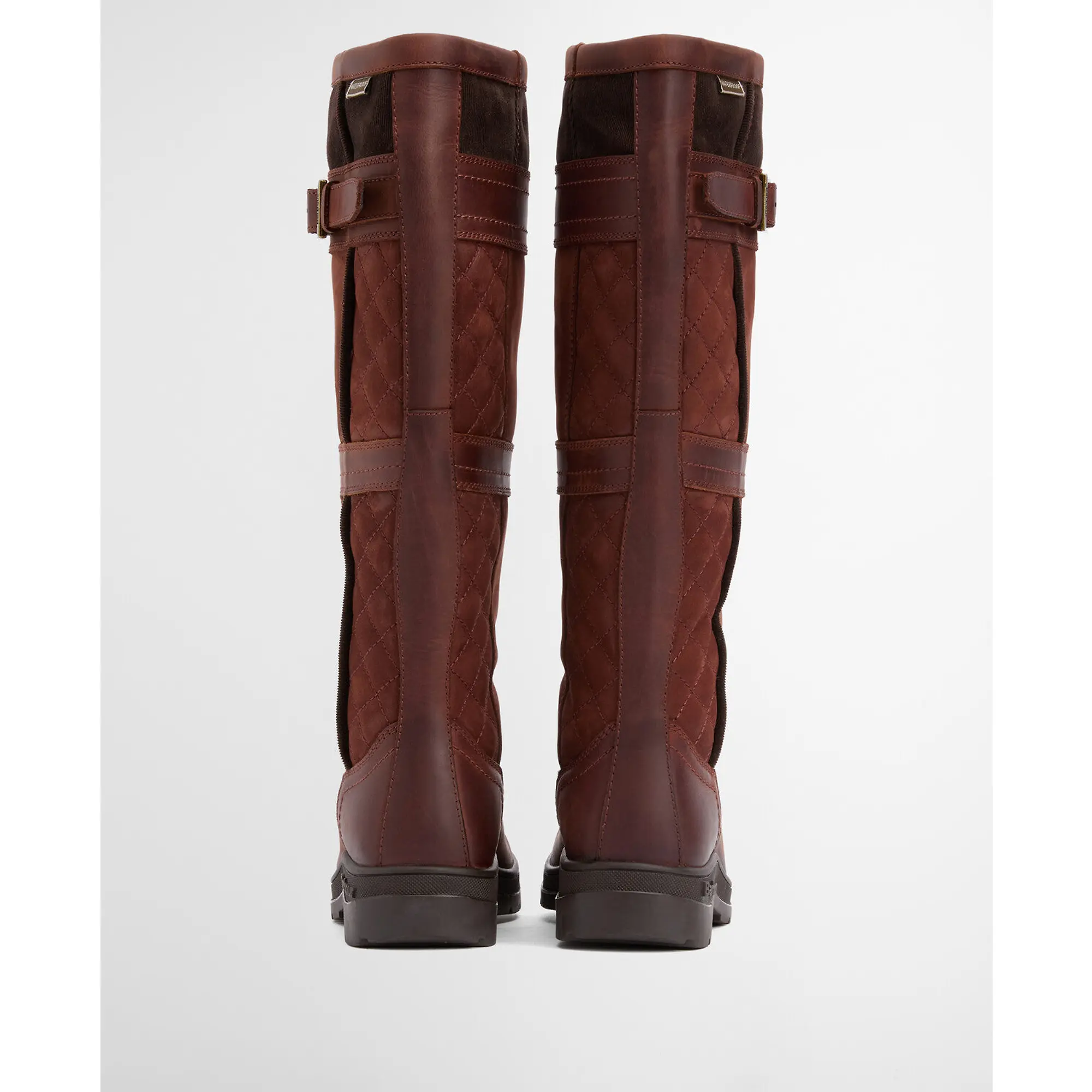 Product image 4 of 12 of Barbour Women's Beaconsfield Tall Boots - Mahogony/Choc Nubuck
