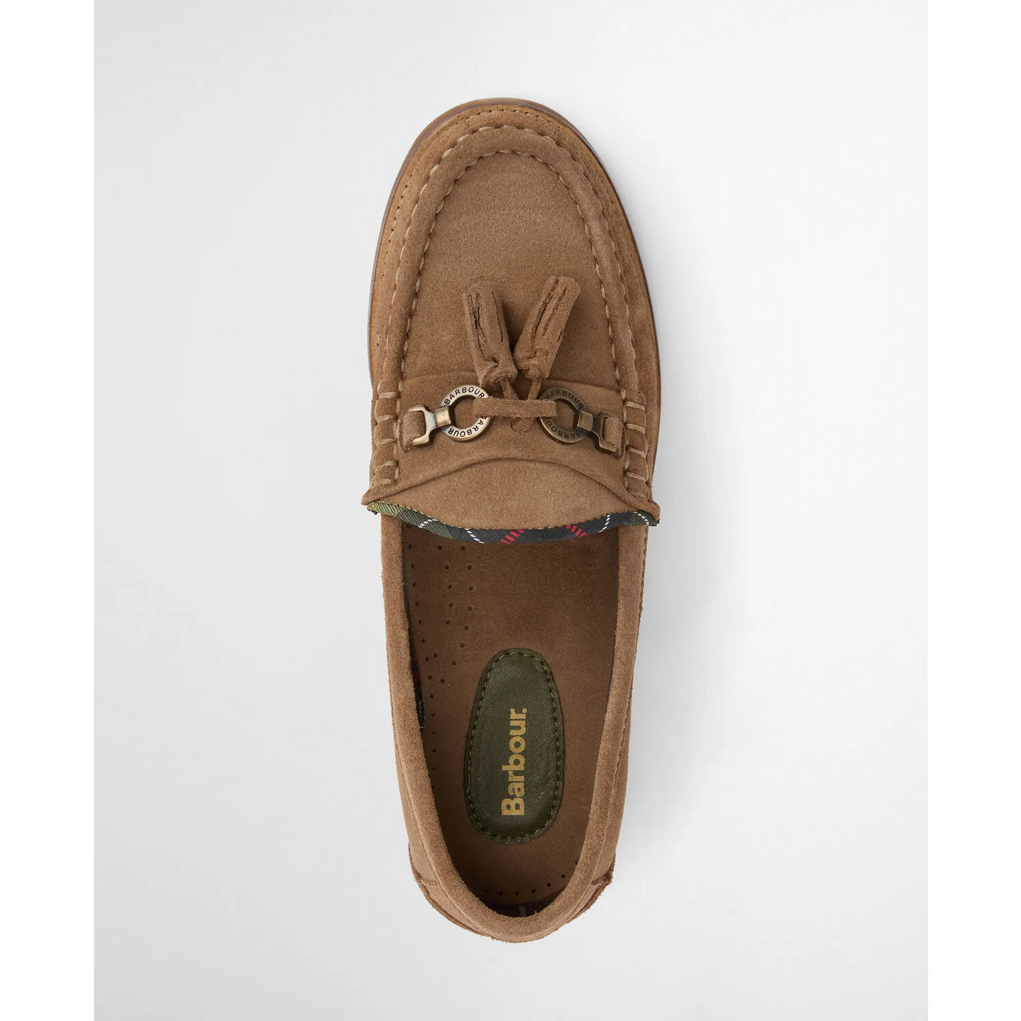 Product image 7 of 11 of Barbour Women's Jen Loafers - Taupe Suede