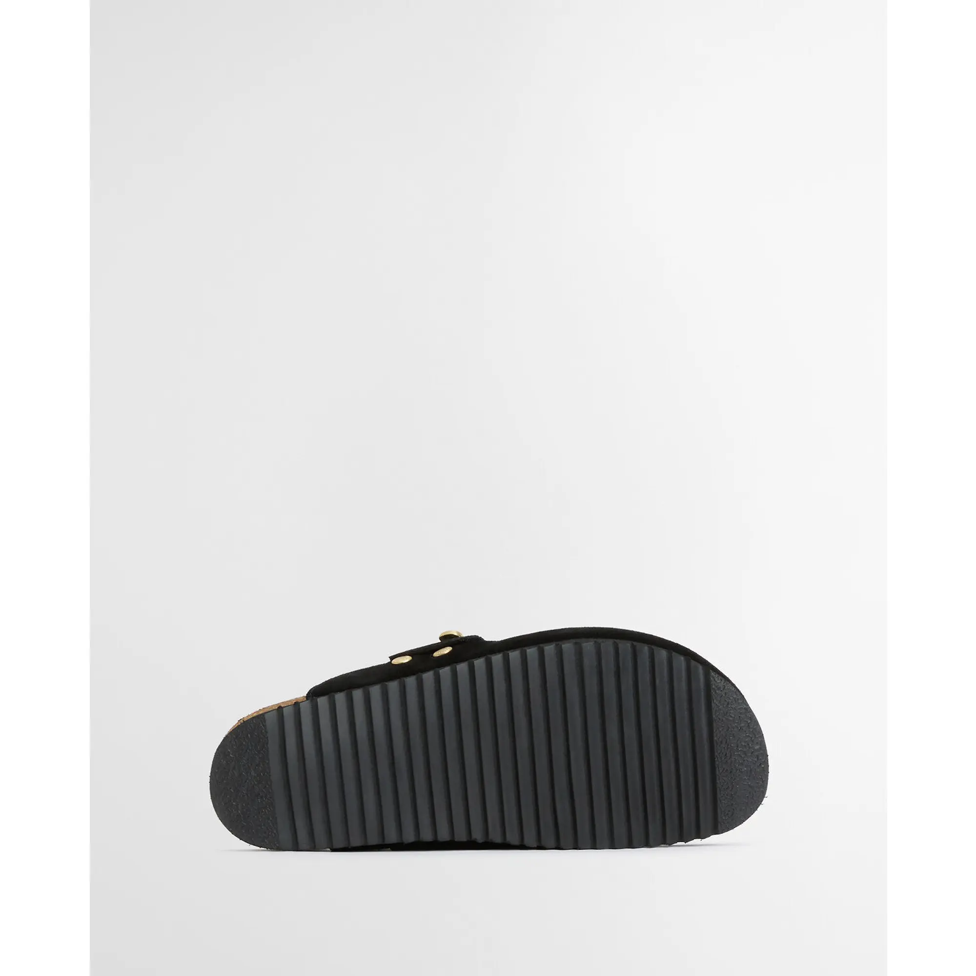 Product image 8 of 9 of Barbour Women's Kyra Closed Toe Sandals - Black Suede