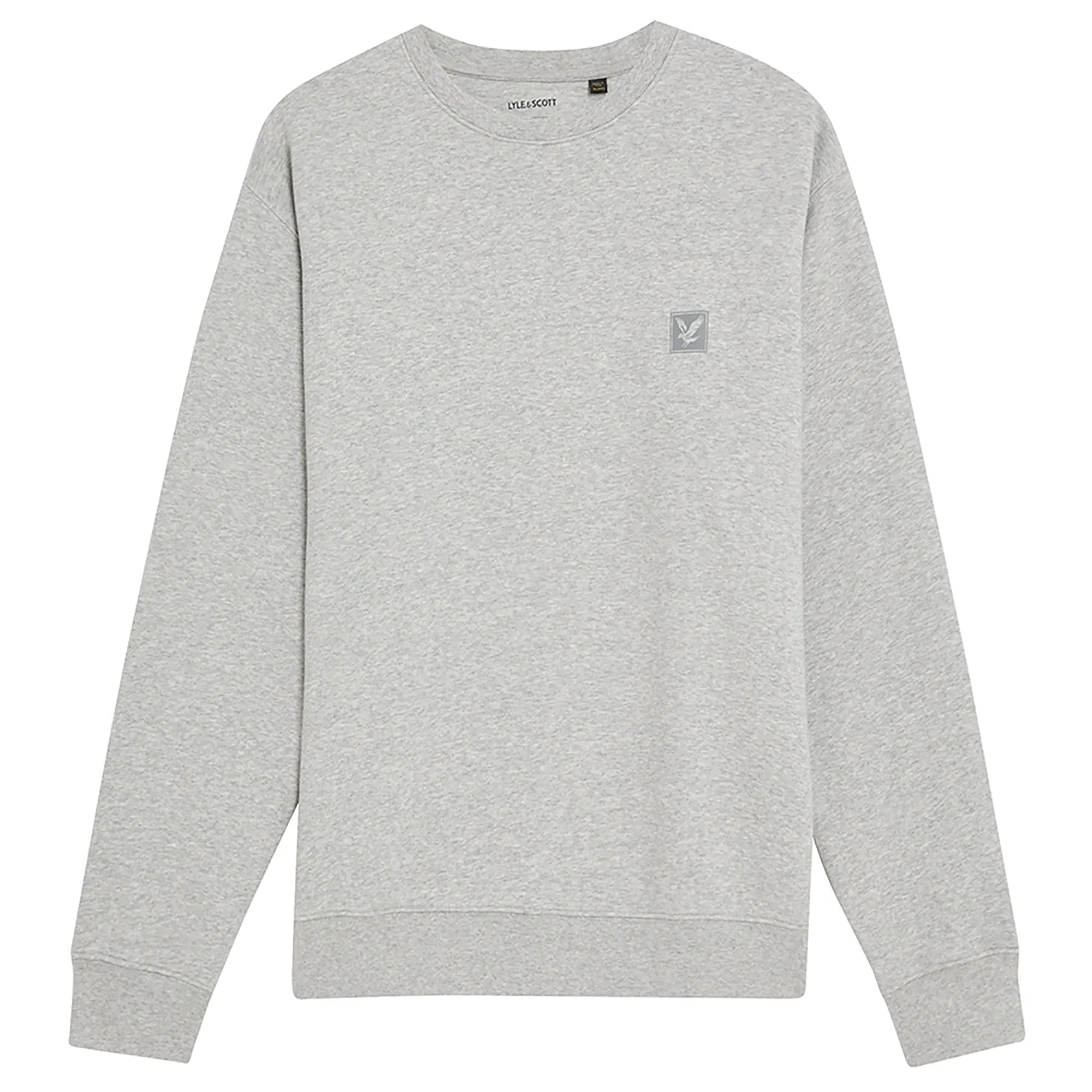 Product image 1 of 1 of Lyle & Scott Men's Loungewear Crew Neck Pullover - Light Grey Marl