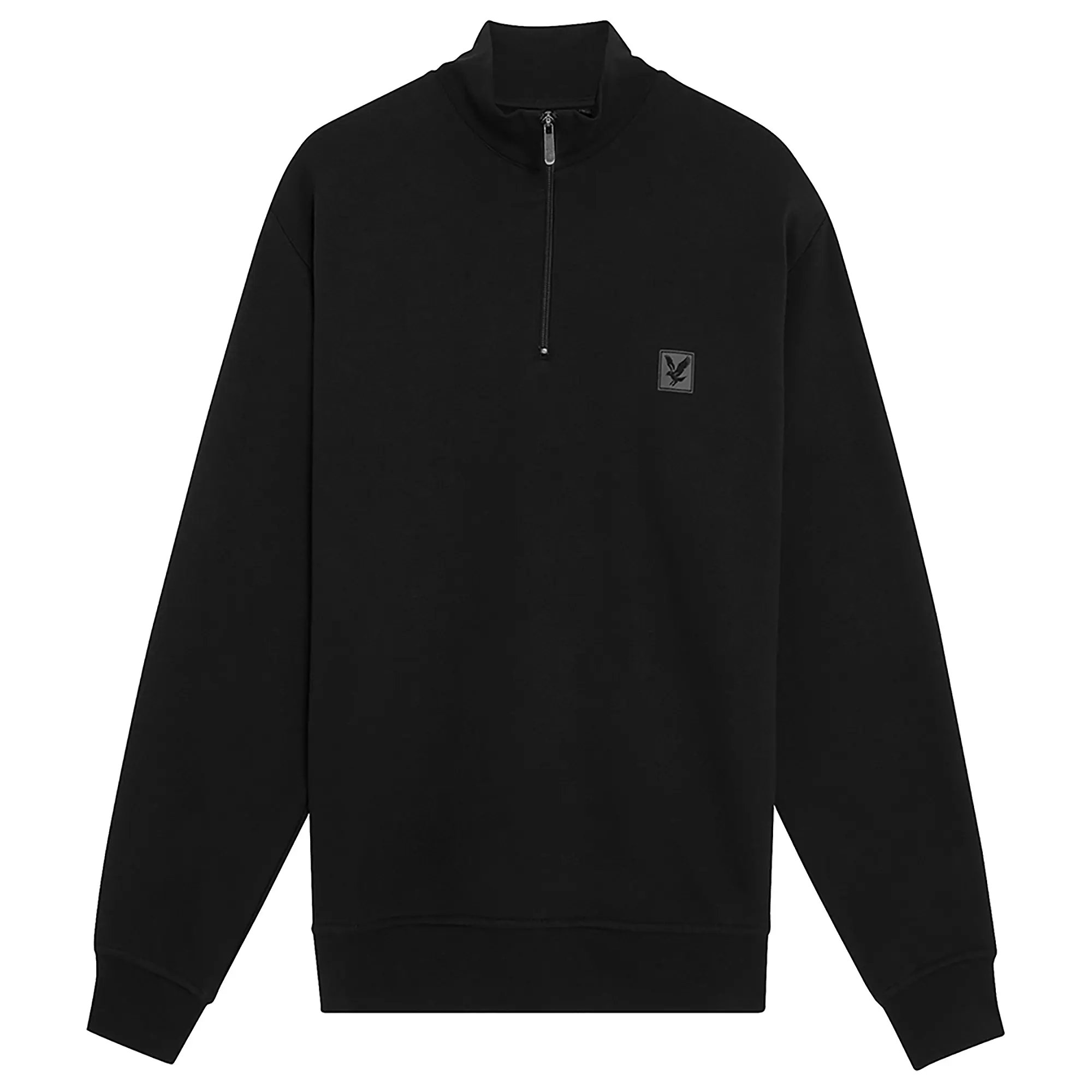 Product image 1 of 6 of Lyle & Scott Men's Loungewear 1/4 Zip Sweatshirt -  Jet Black