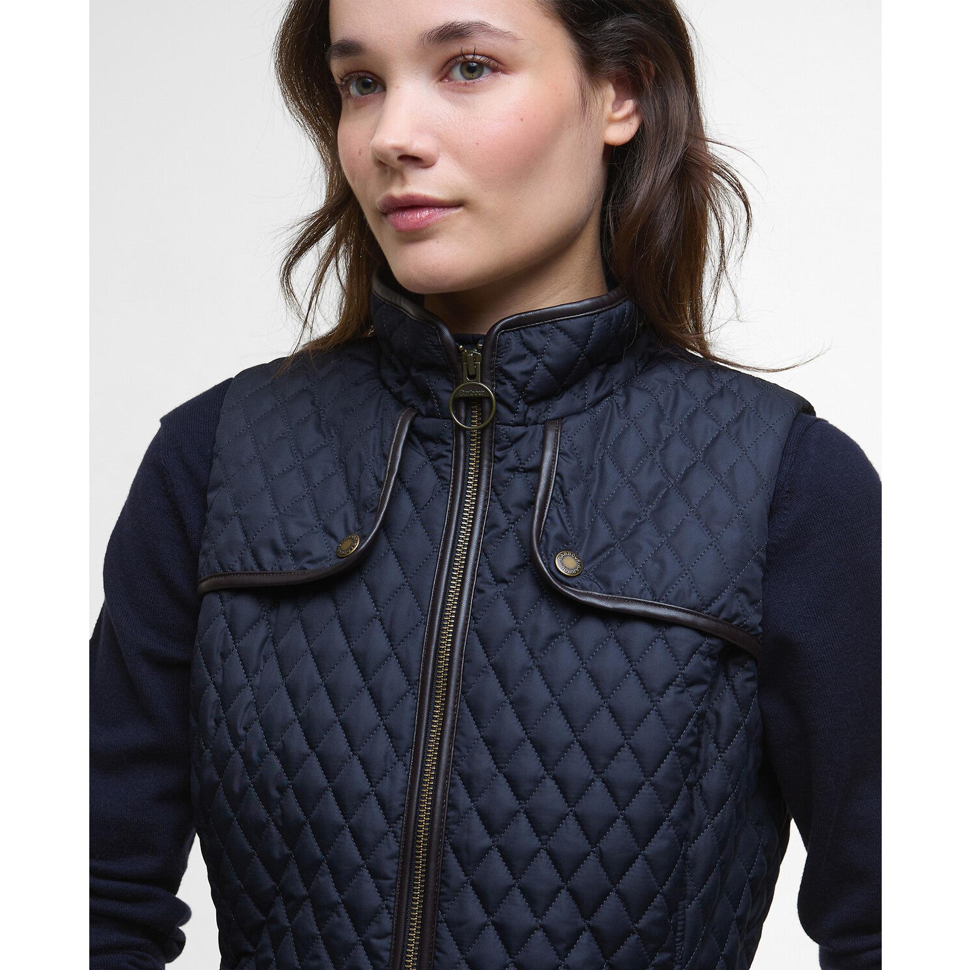 Barbour Women's Dahlia Quilted Gilet - Dark Navy | British Attire