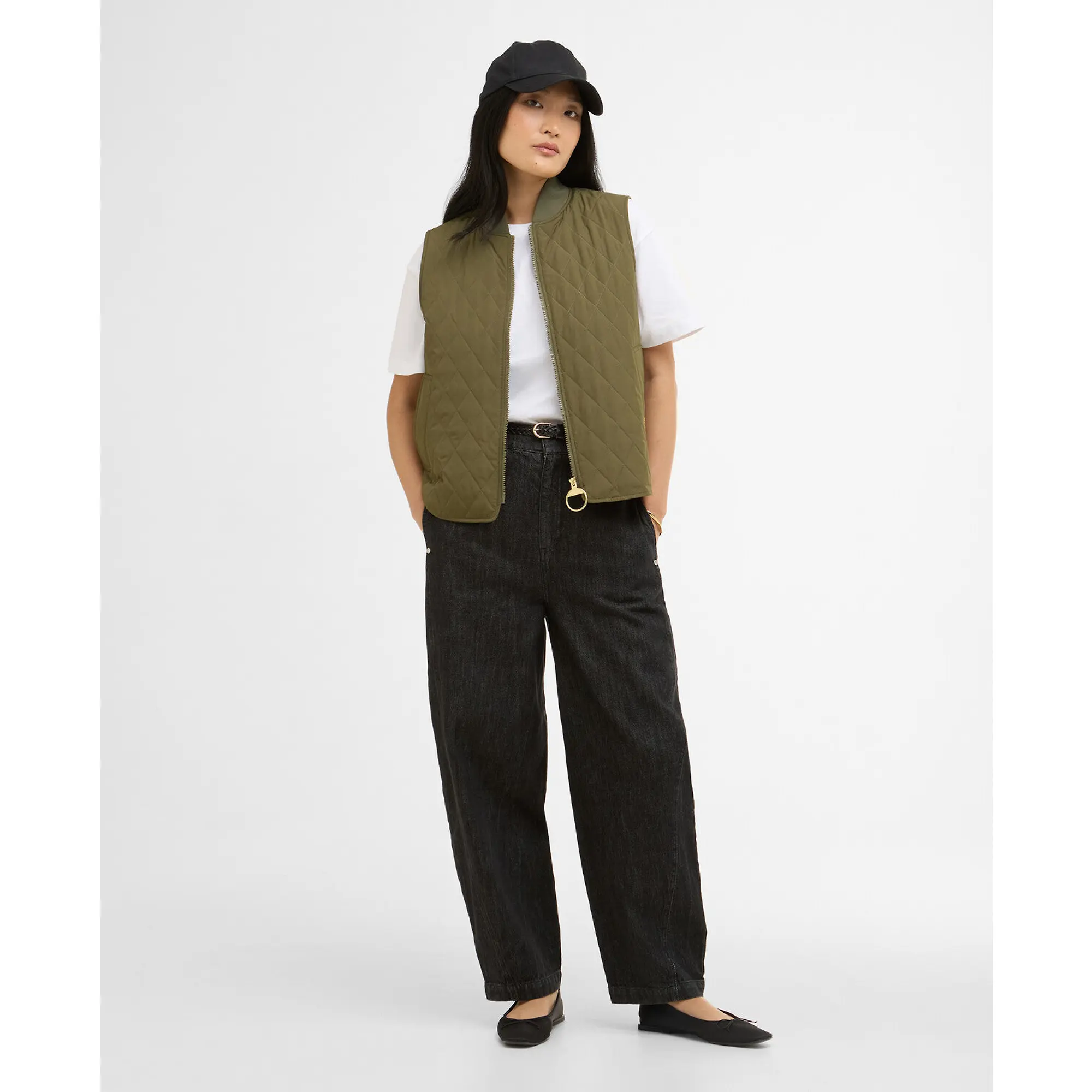 Product image 3 of 6 of Barbour Women's Roeburn Gilet - Ivy Green/Ancient