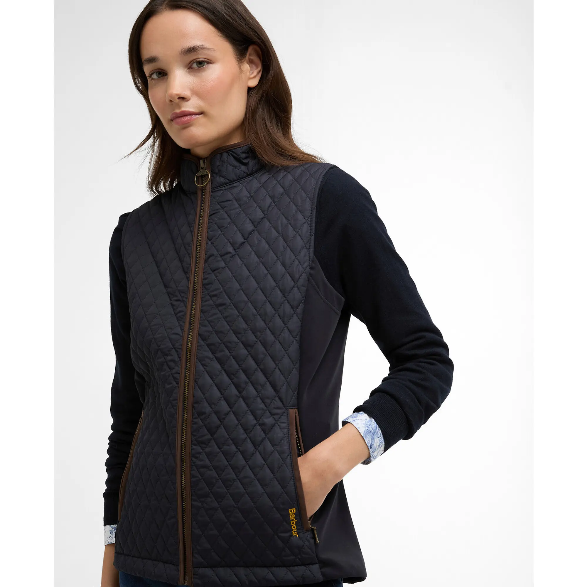 Product image 5 of 7 of Barbour Women's Basswood Gilet - Dark Navy