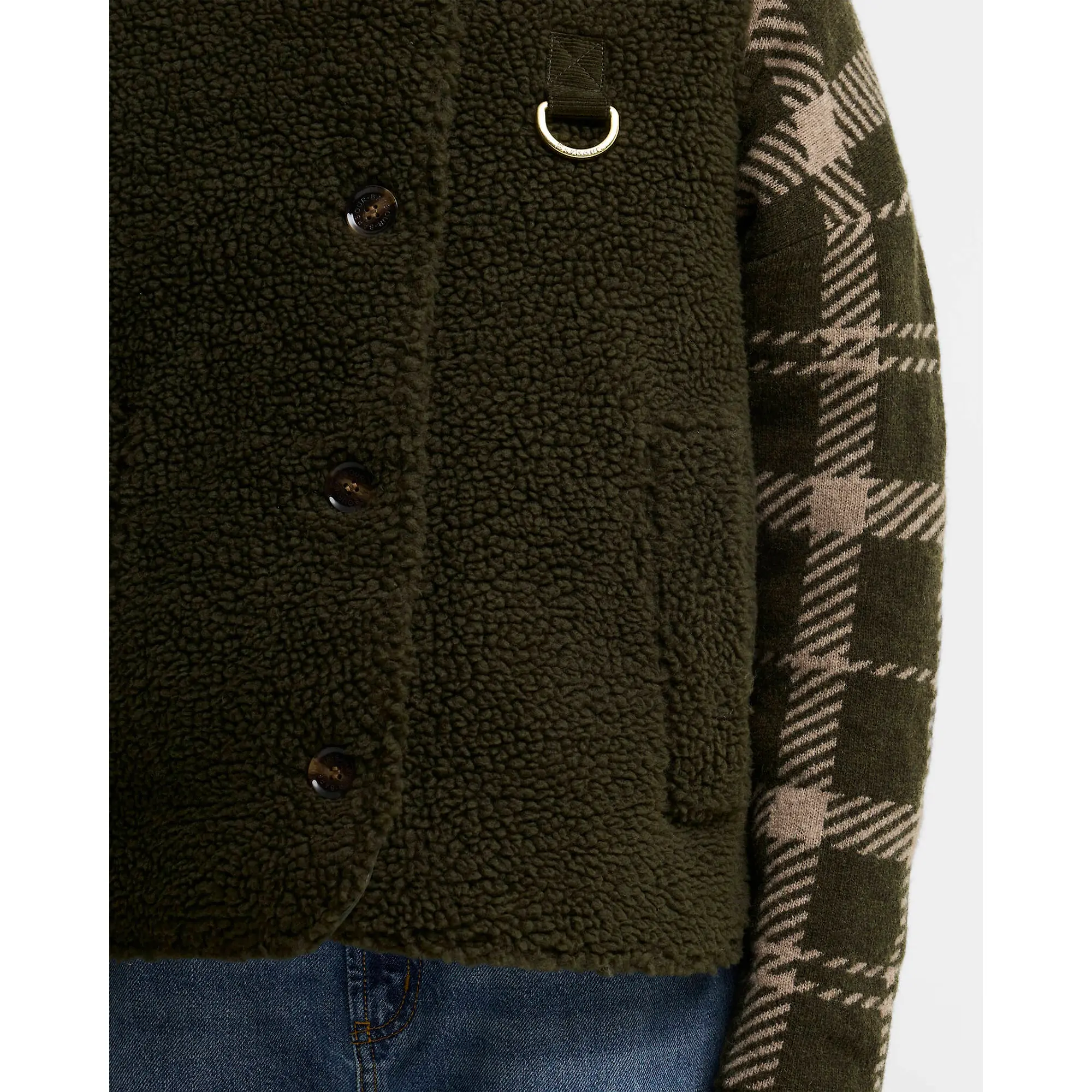 Product image 5 of 6 of Barbour Women's Bowes Fleece Gilet - Olive