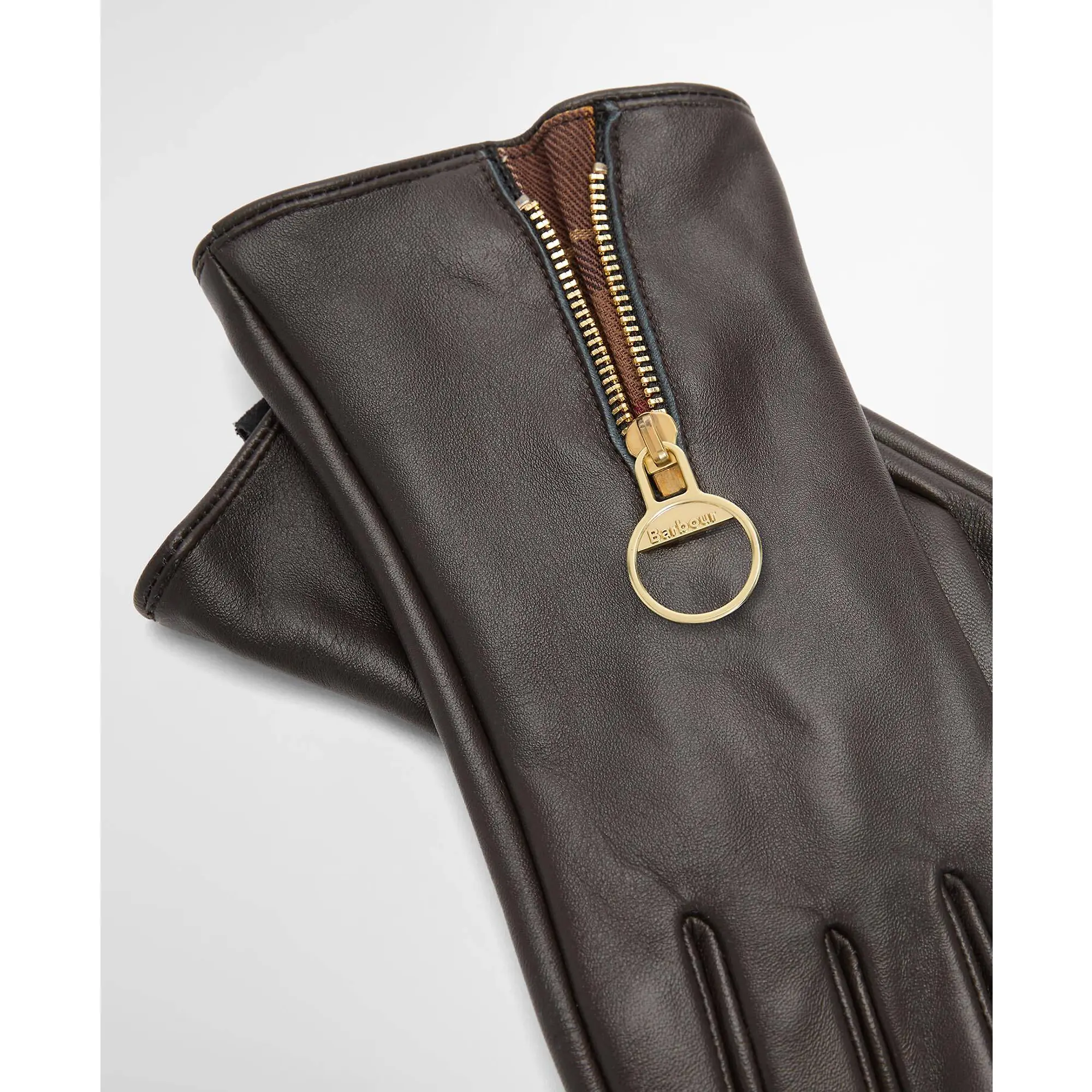 Product image 2 of 2 of Barbour Women's Arlene Leather Gloves - Brown / Muted