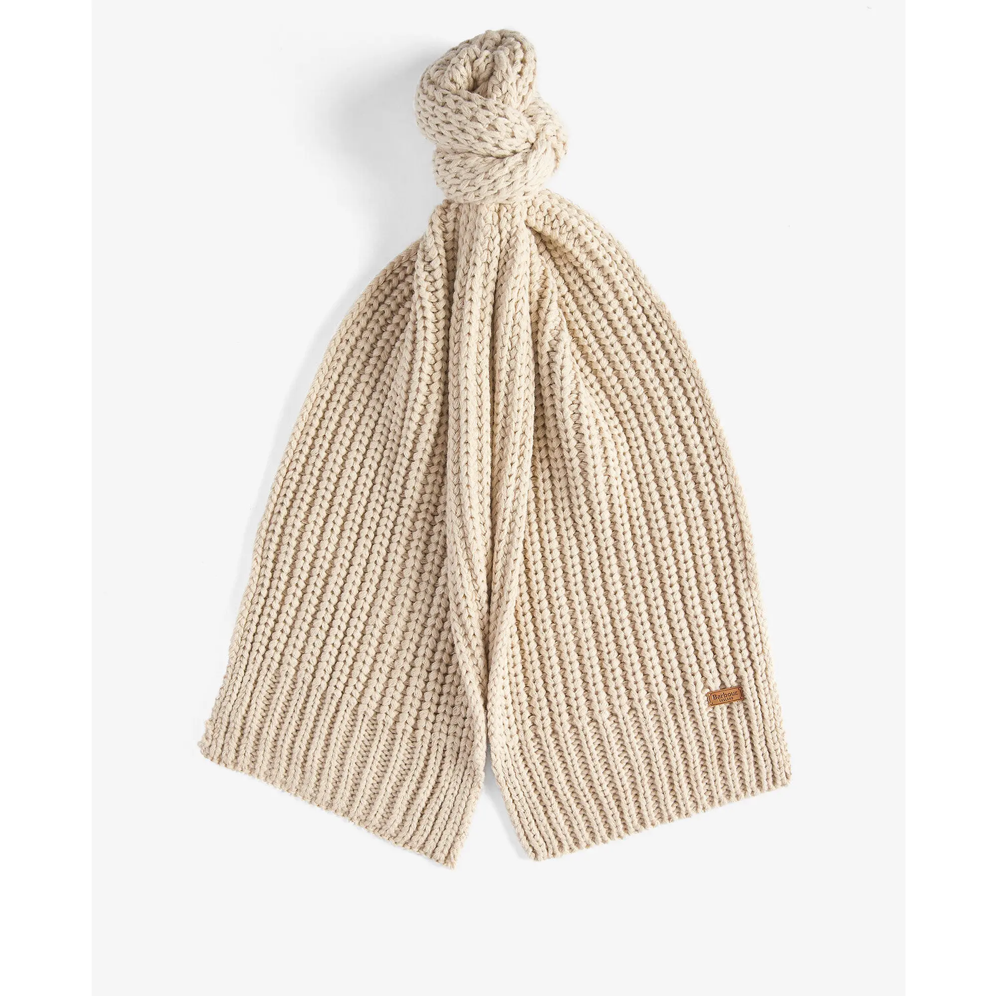Product image 5 of 5 of Barbour Women's Saltburn Beanie & Scarf Gift Set - Pearl