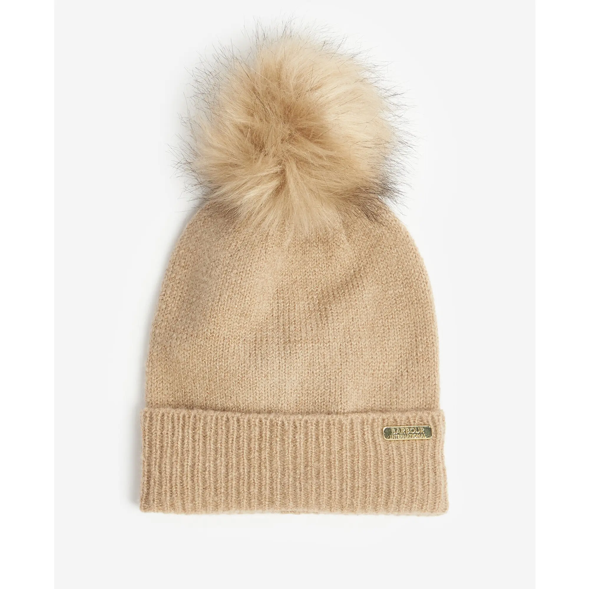 Product image 3 of 5 of Barbour International Women's Sparkle Beanie & Scarf Gift Set - Oat