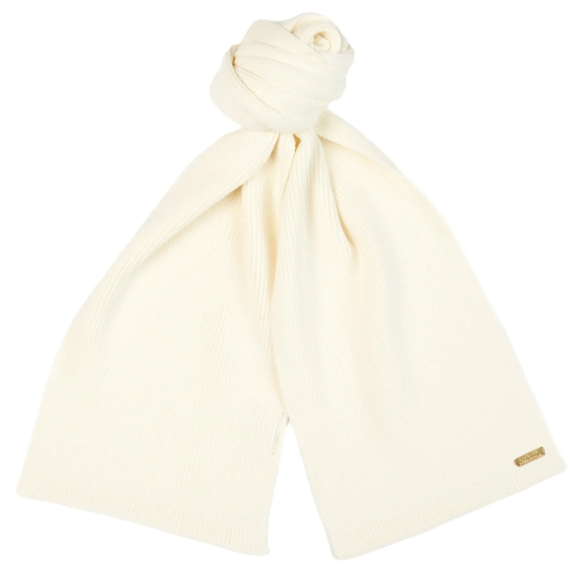 Product image 3 of 6 of Barbour International Women's Mallory Beanie & Scarf Gift Set - Optic White