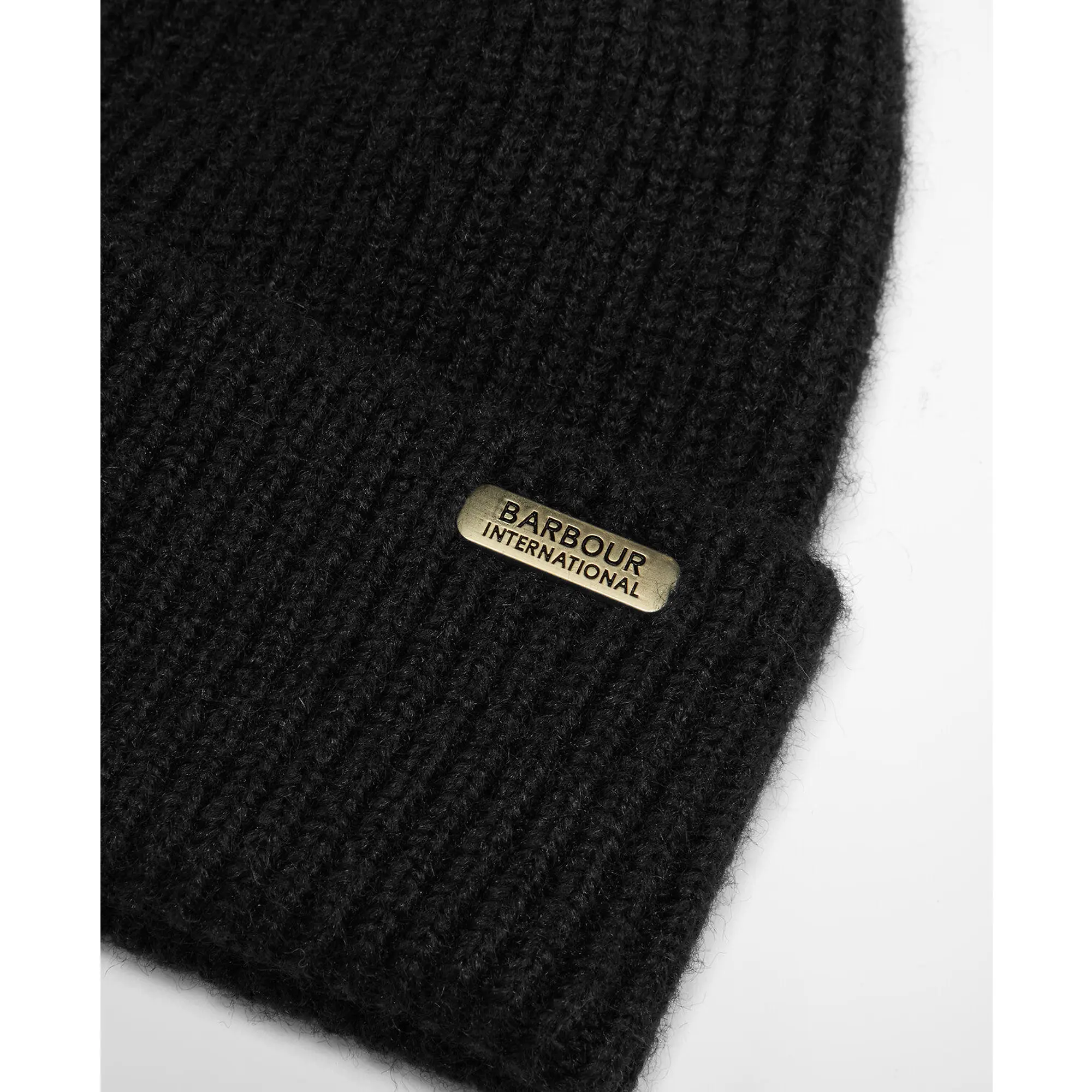 Product image 4 of 10 of Barbour International Women's Pendle Beanie & Milla Scarf Gift Set - Black/Jasmine