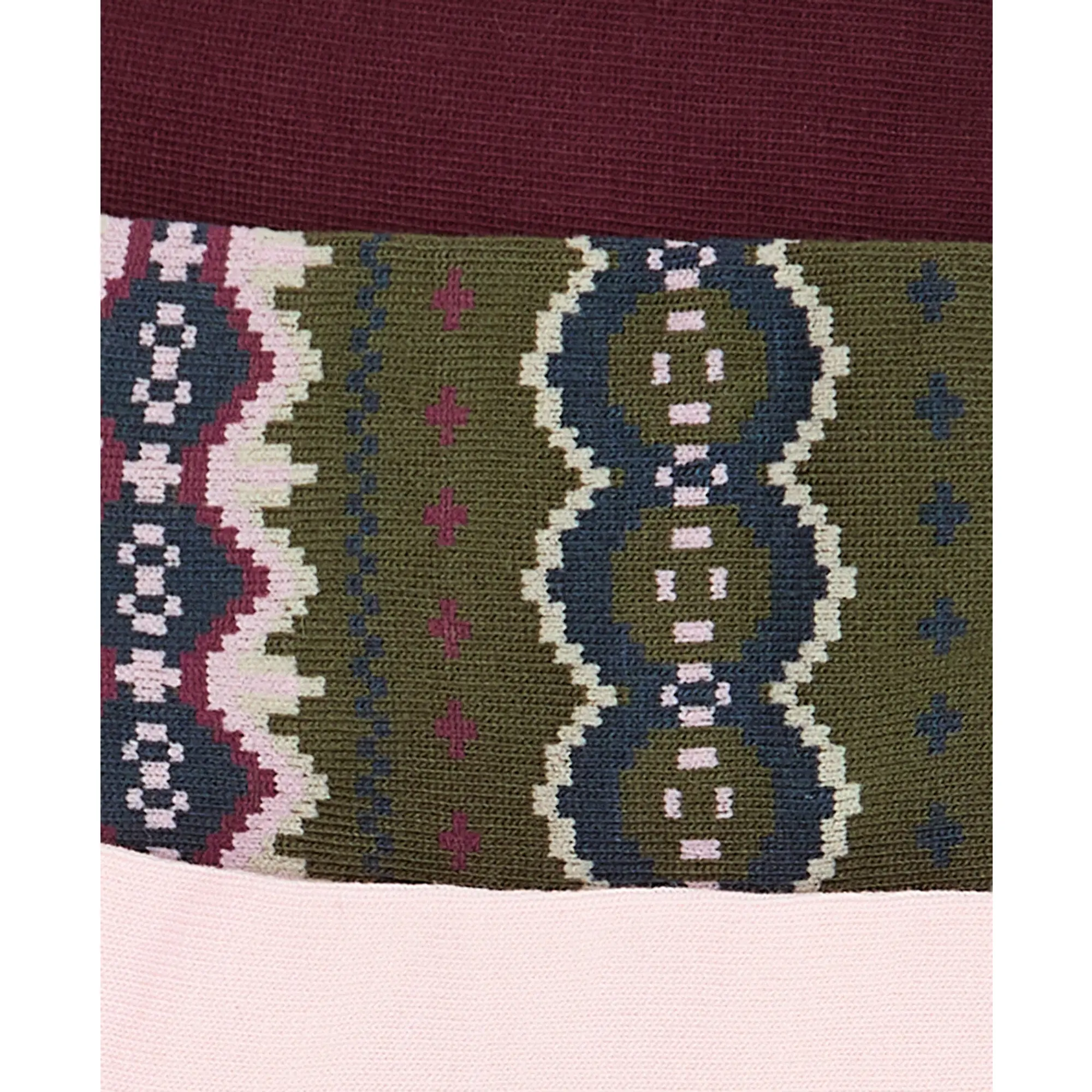 Product image 4 of 4 of Barbour Women's Helen Fair Isle Sock Gift Set - Olive