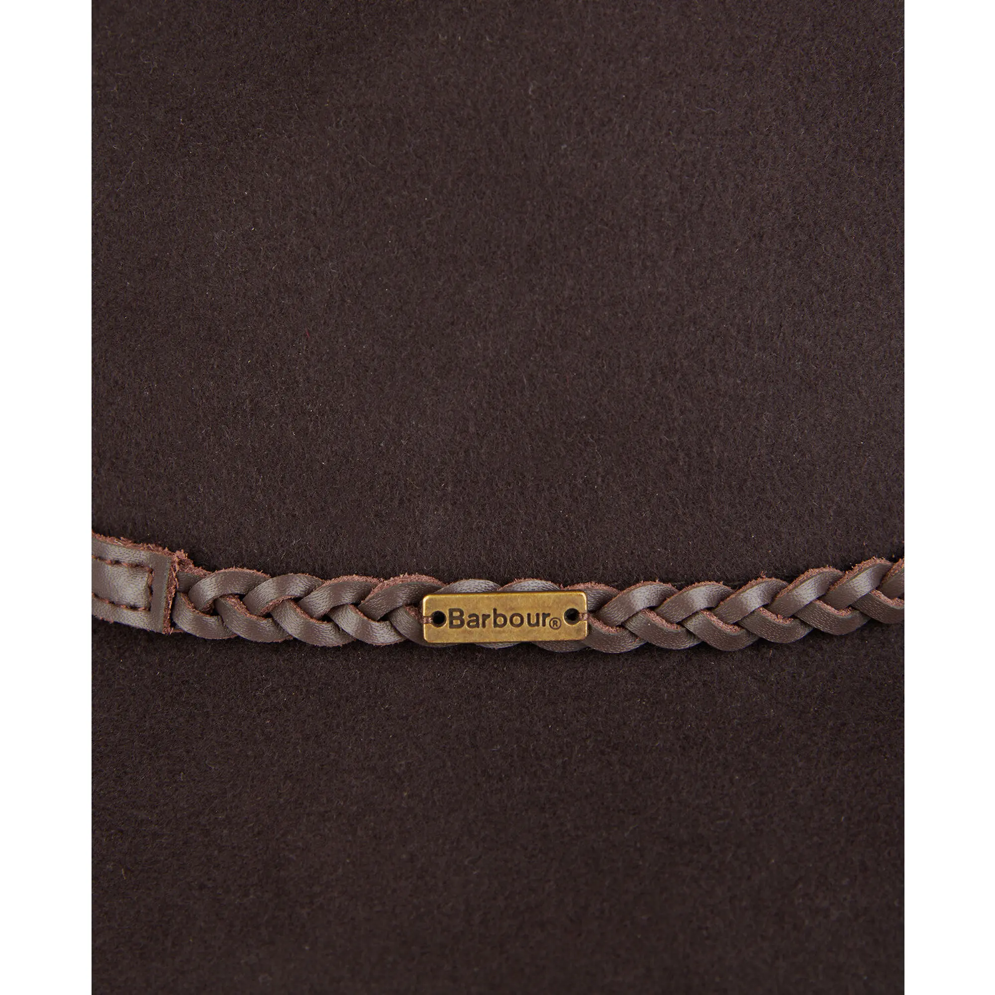 Product image 4 of 4 of Barbour Women's Tack Fedora Hat - Chocolate/Praline