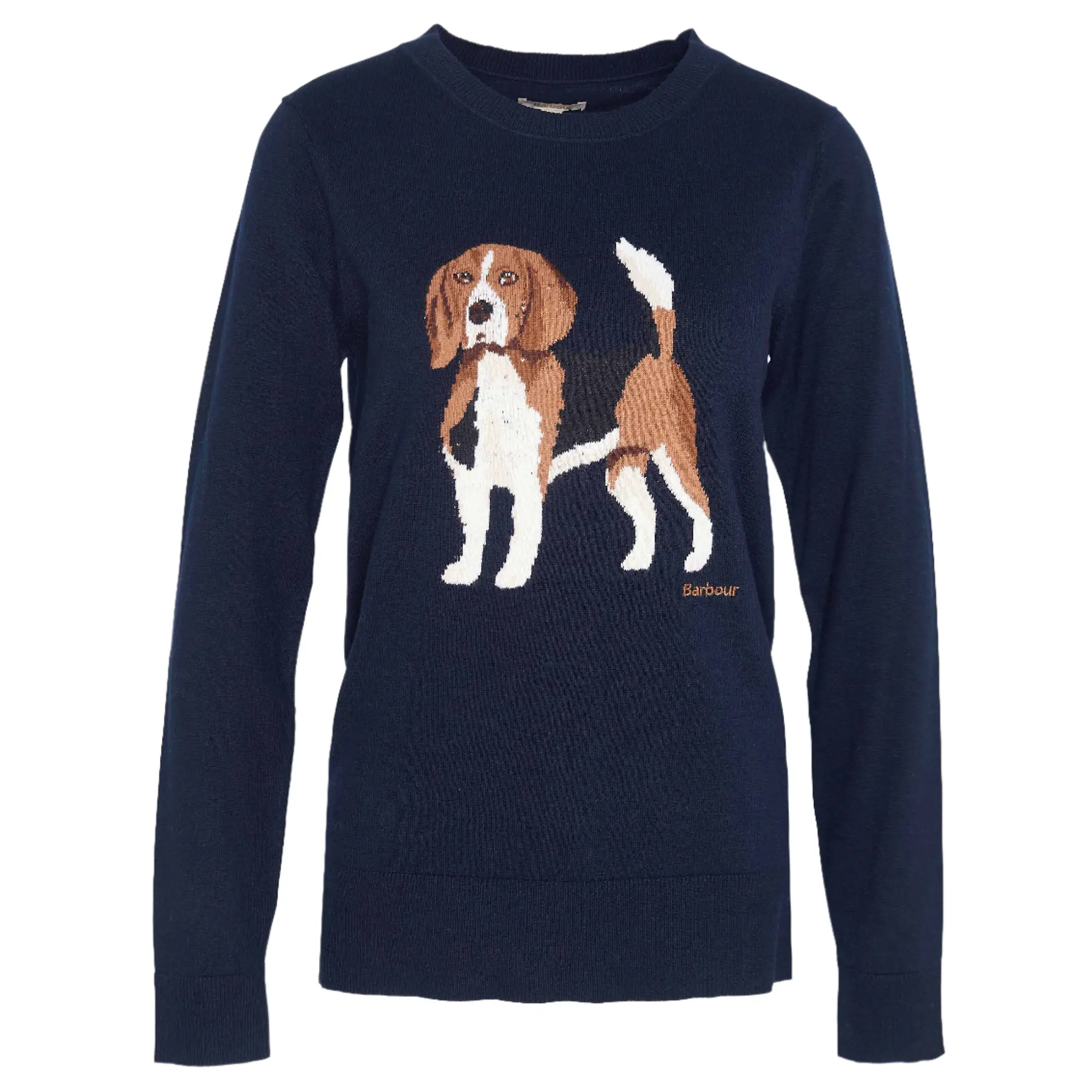 Product image 1 of 6 of Barbour Women's Fareham Knit Jumper - Navy