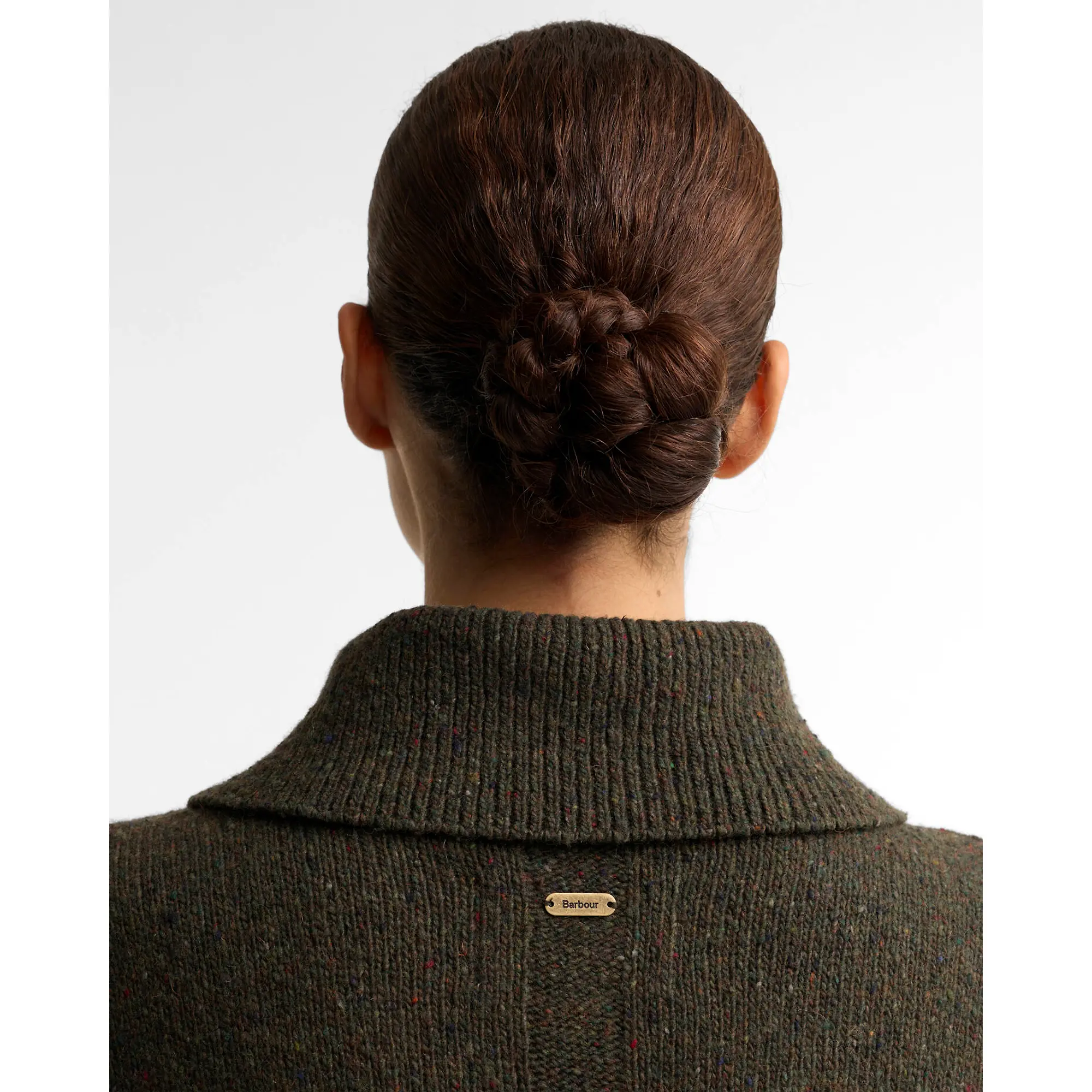 Product image 6 of 6 of Barbour Women's Lavensdale Half-Zip Jumper - Olive