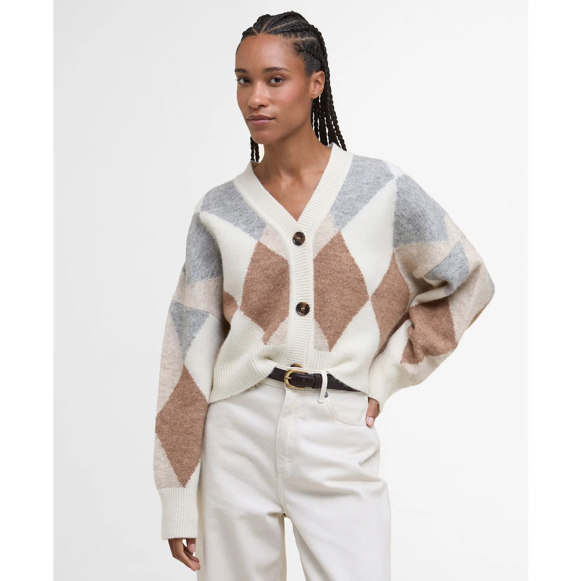 Product image 2 of 6 of Barbour Women's Silvia Knitted Cardigan - Multi