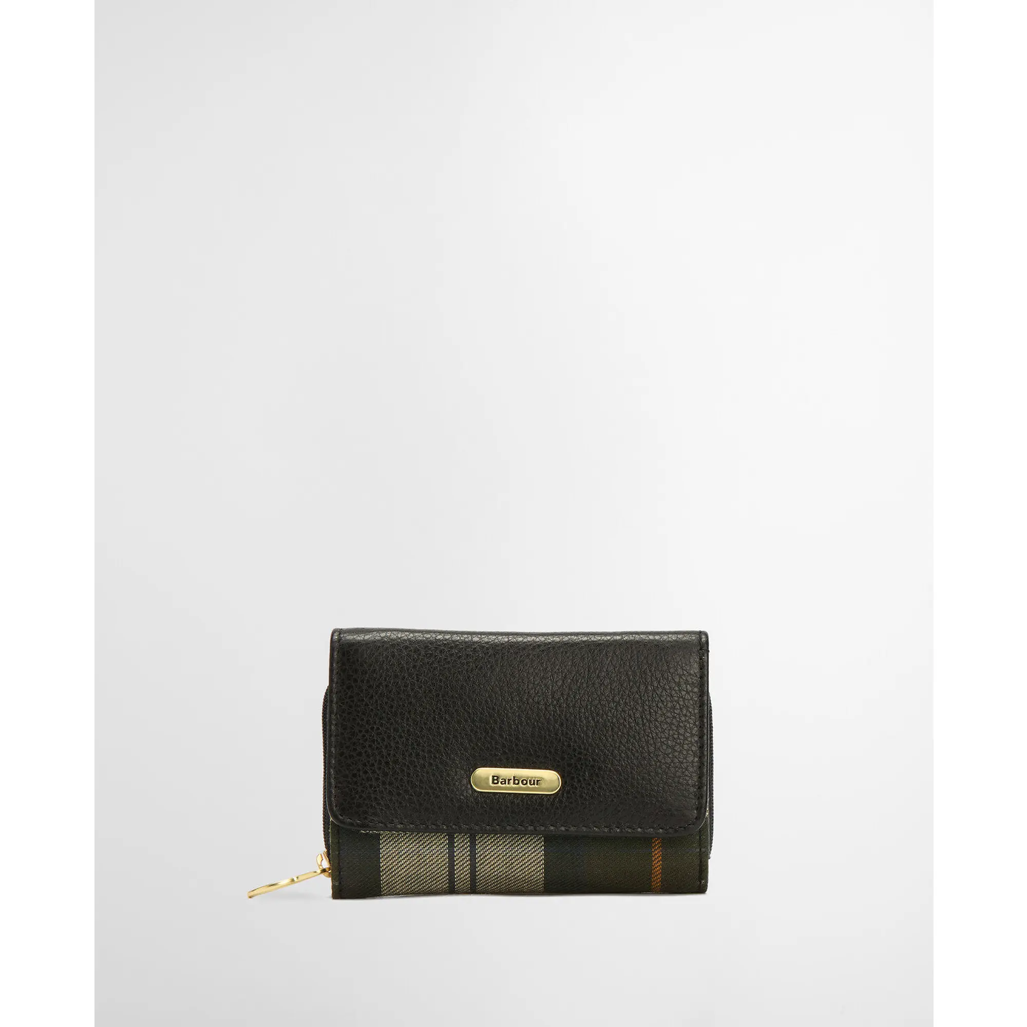 Product image 7 of 7 of Barbour Women's Rosa Leather French Purse - Black/Ancient