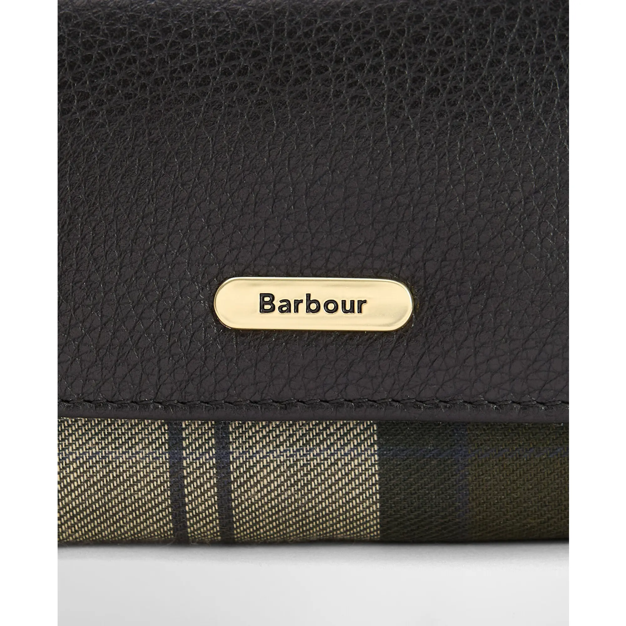 Product image 4 of 7 of Barbour Women's Rosa Leather French Purse - Black/Ancient