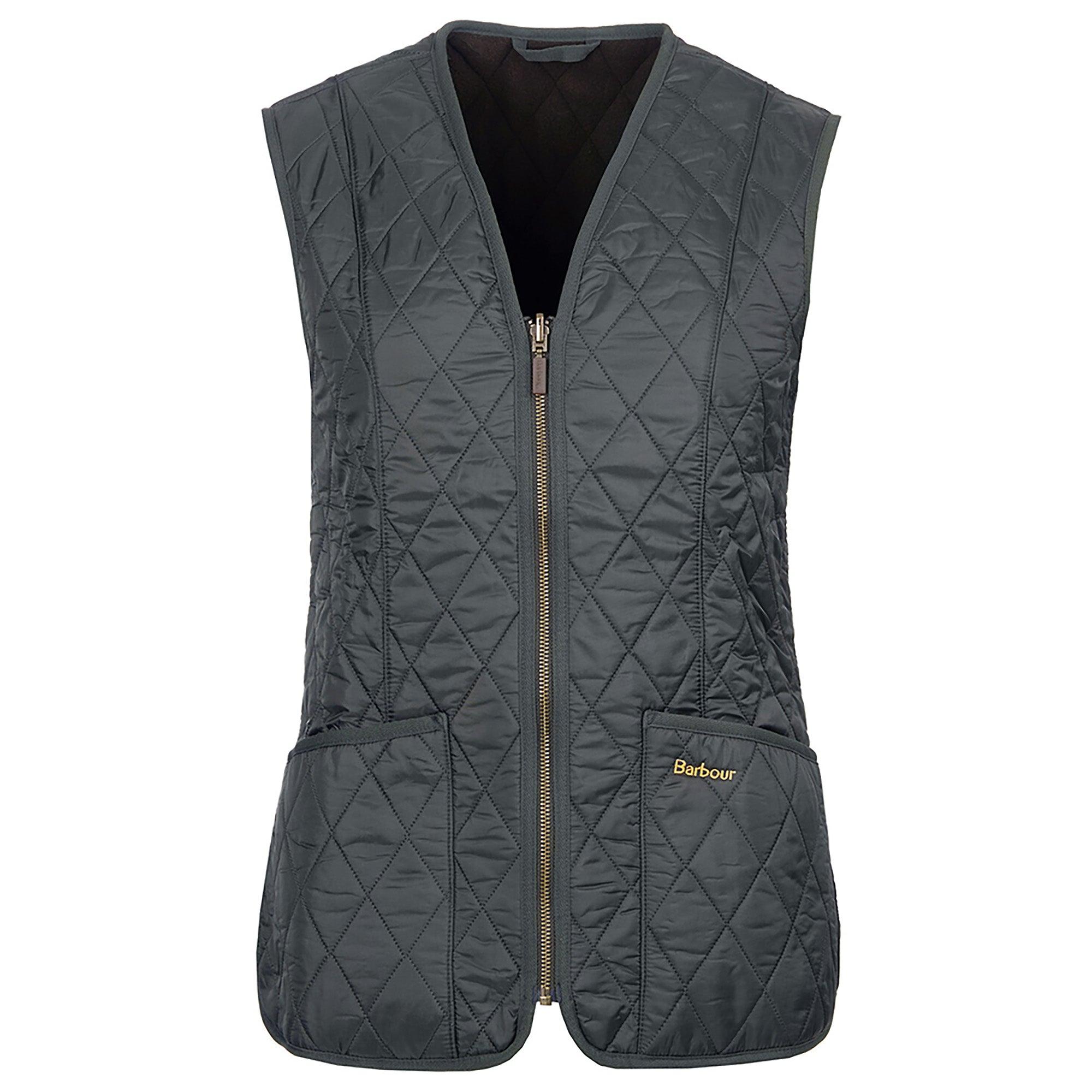 Barbour Women's Betty Fleece Liner - Dark Olive | British Attire