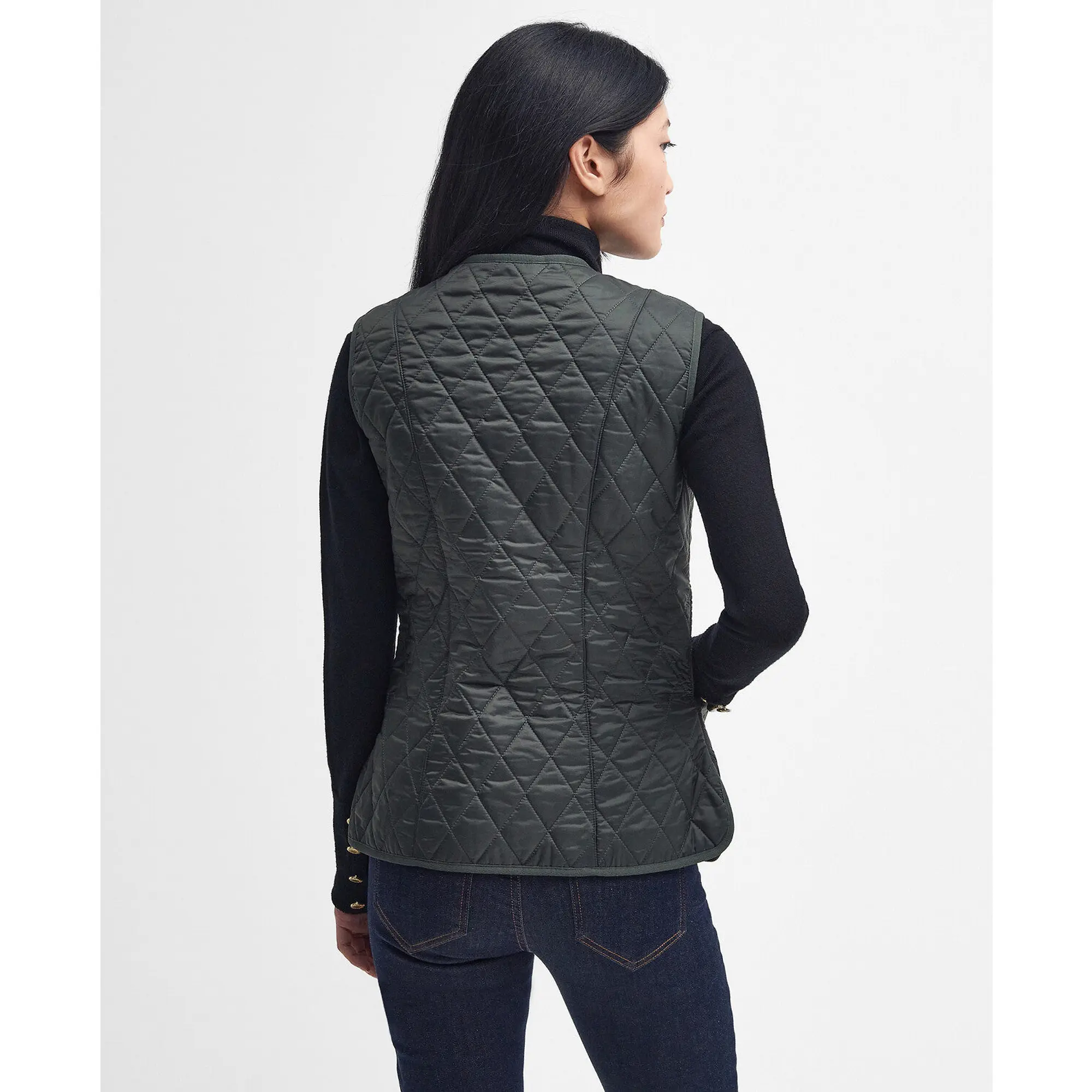 Product image 4 of 6 of Barbour Women's Betty Fleece Liner - Dark Olive