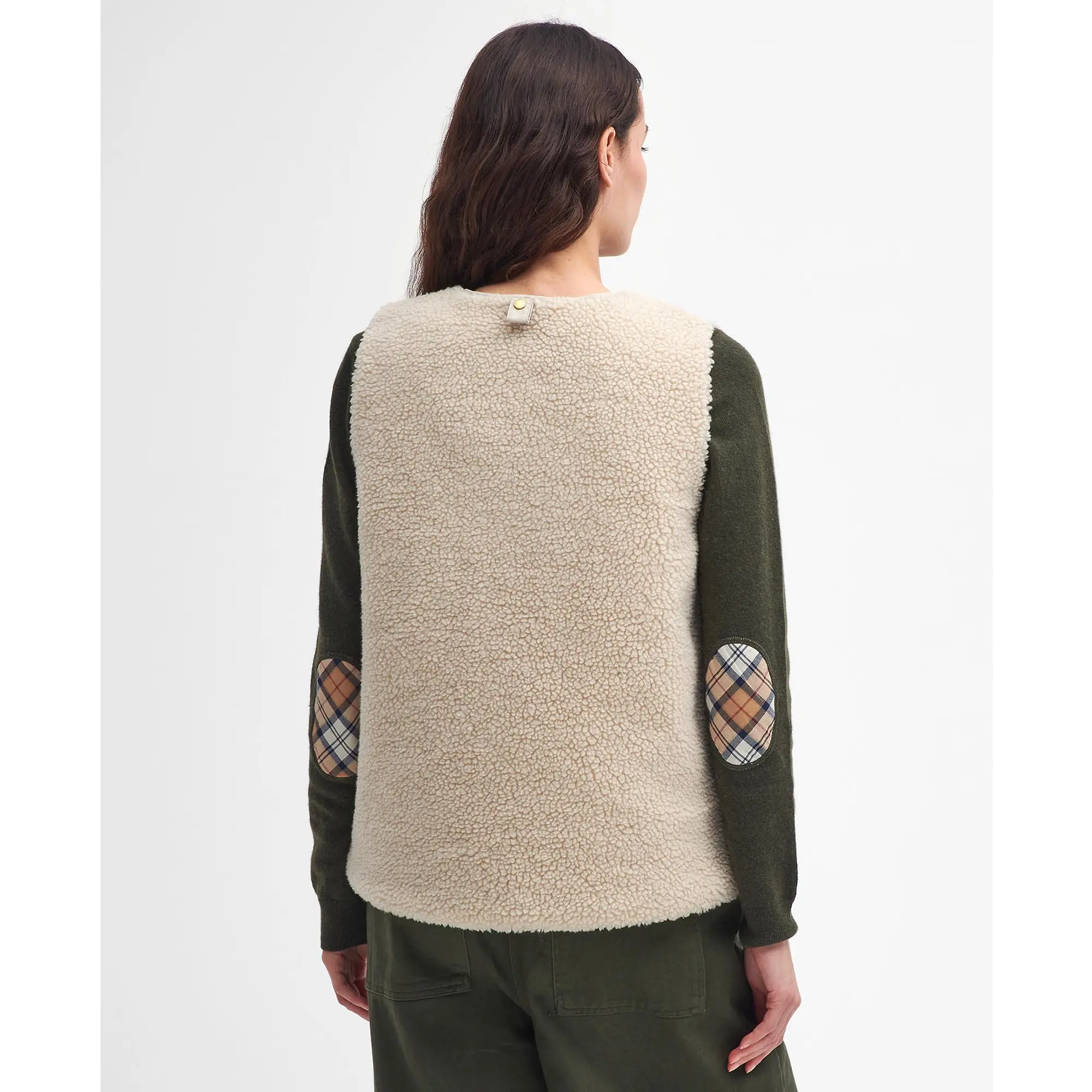 Product image 7 of 10 of Barbour Women's Dulsie Liner - Ecru/Ancient Tartan