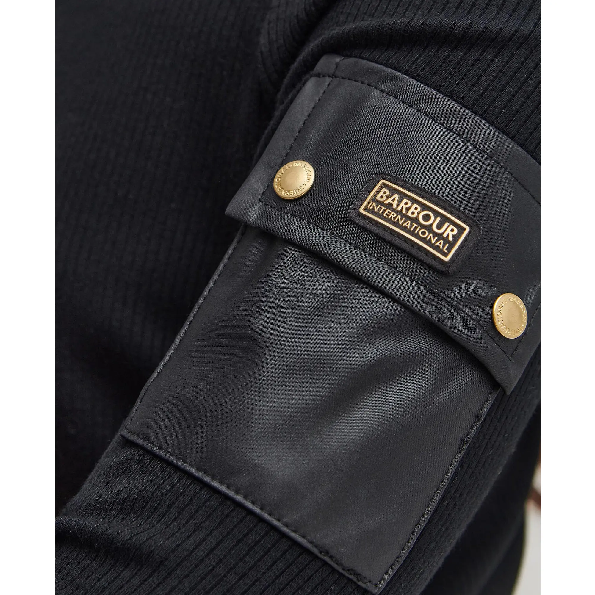 Product image 7 of 8 of Barbour International Women's Hailey Half-Zip Top - Black
