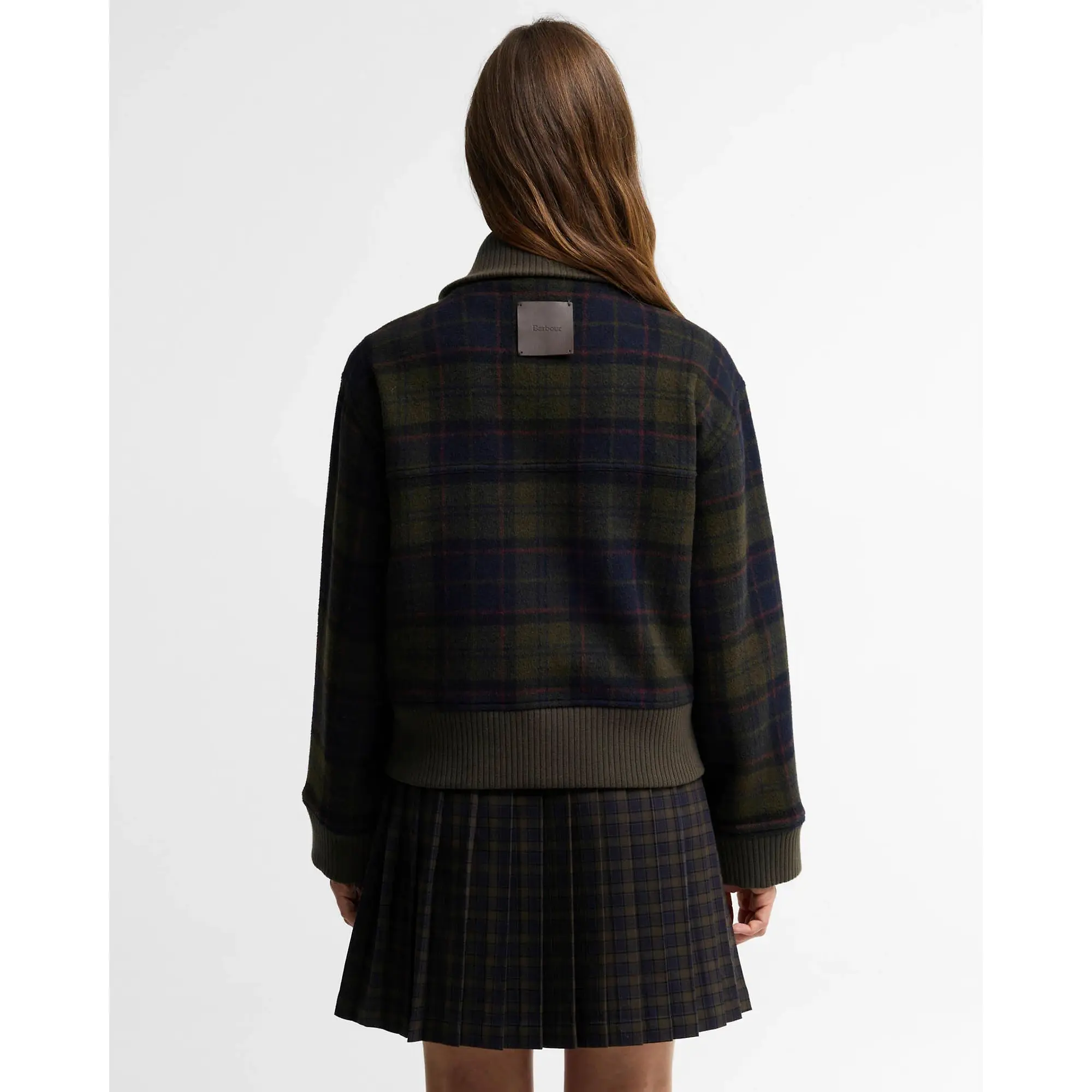Product image 4 of 7 of Barbour Women's Ivybridge Overshirt - Shadow Classic Tartan