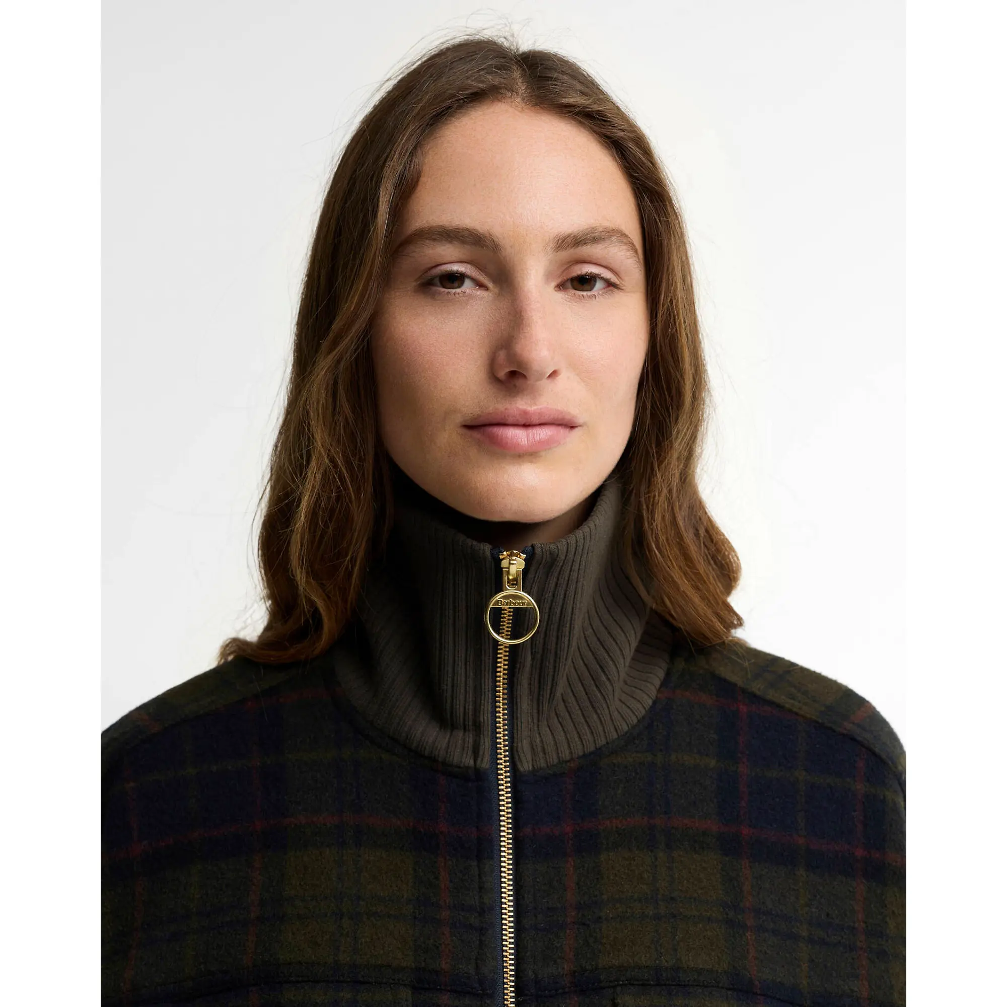 Product image 5 of 7 of Barbour Women's Ivybridge Overshirt - Shadow Classic Tartan