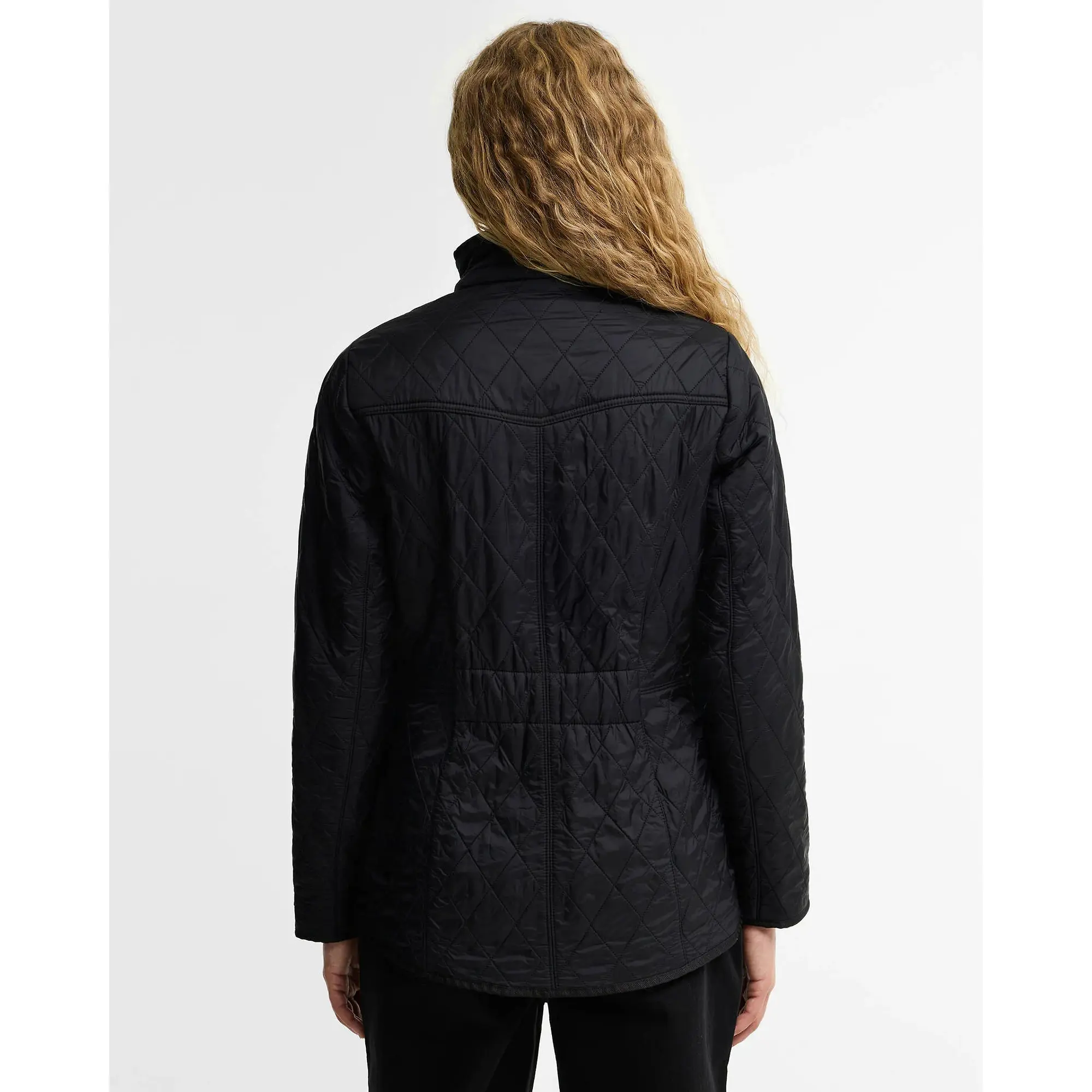Product image 4 of 7 of Barbour Women's Cavalry Polarquilt Jacket - Classic Black