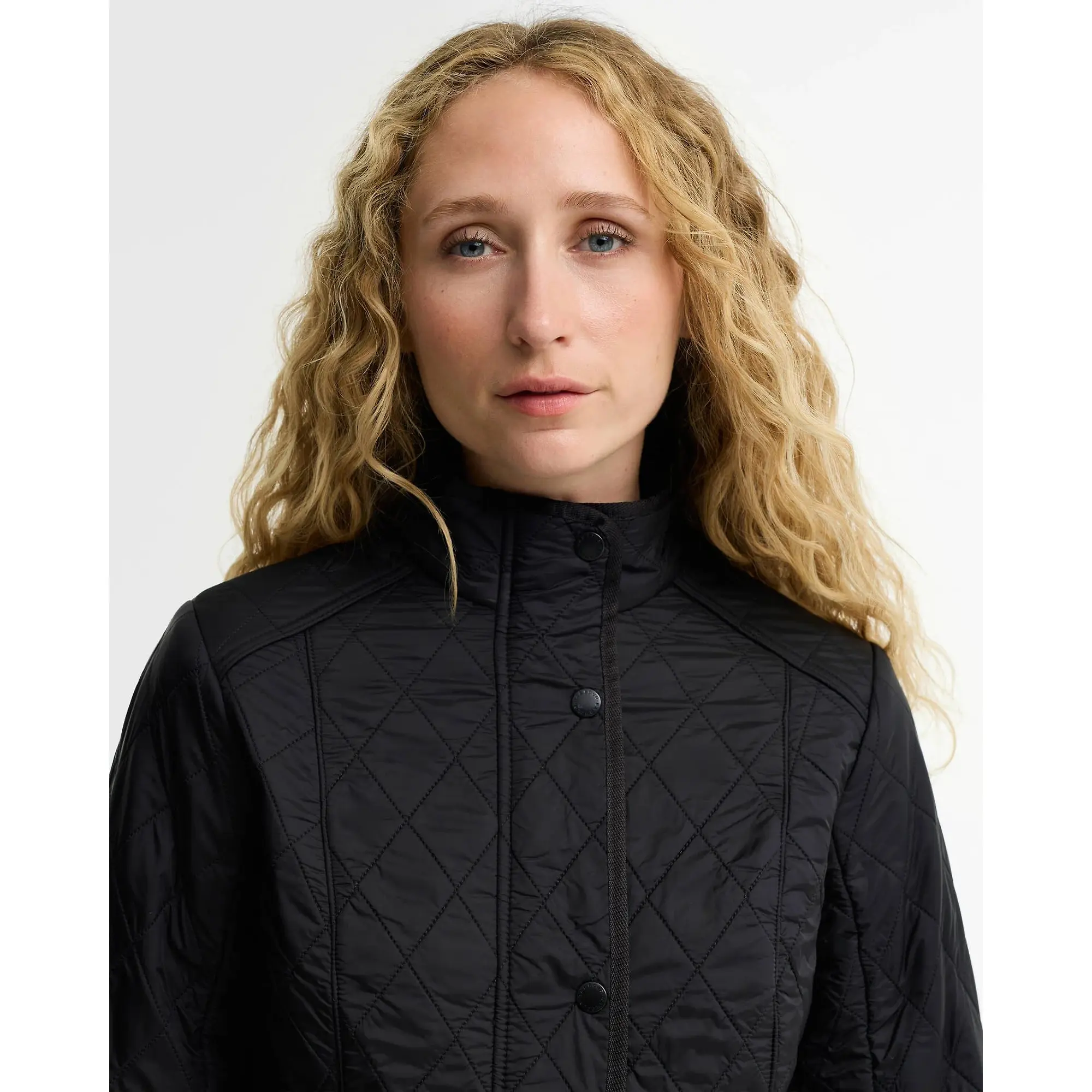 Product image 5 of 7 of Barbour Women's Cavalry Polarquilt Jacket - Classic Black