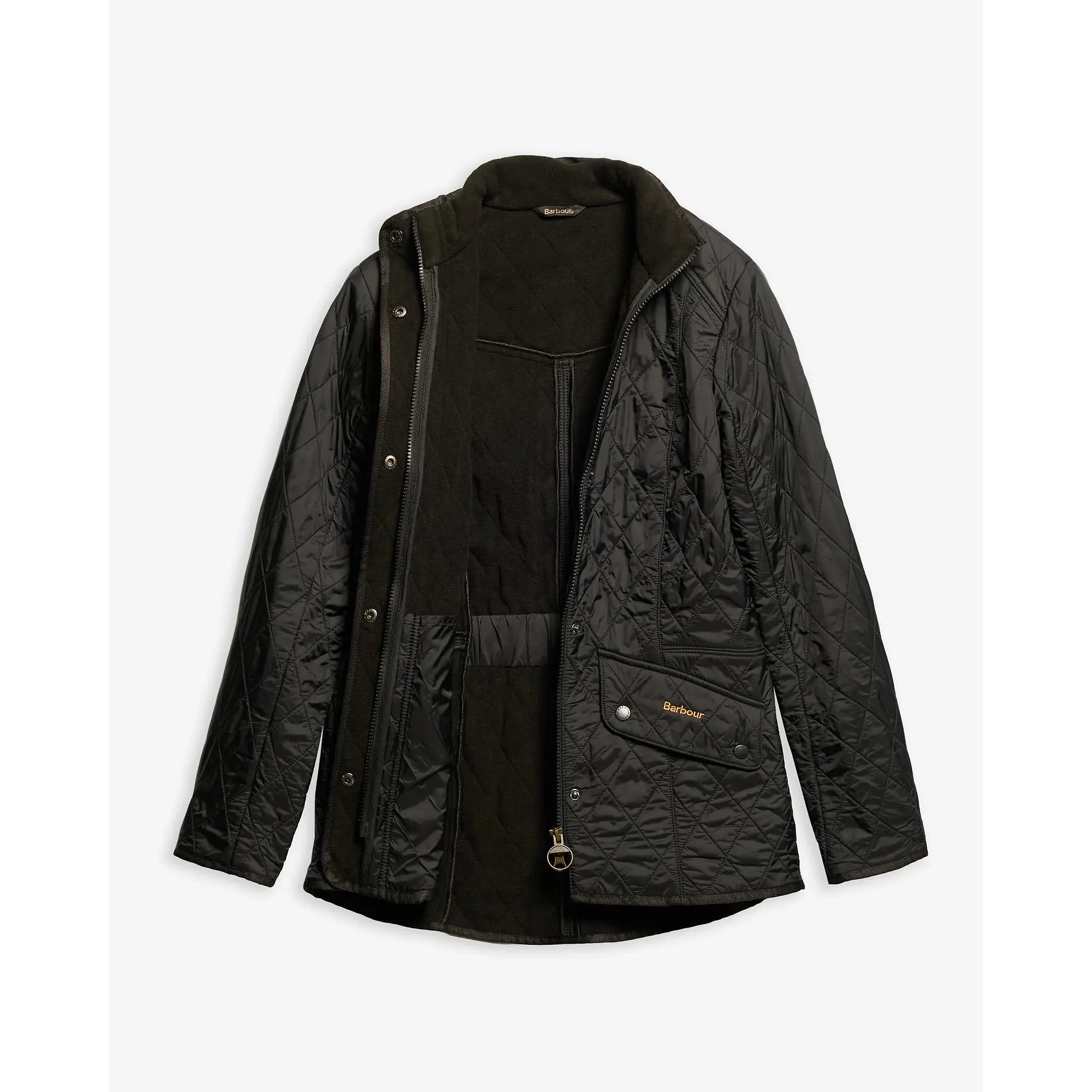 Product image 7 of 7 of Barbour Women's Cavalry Polarquilt Jacket - Classic Black