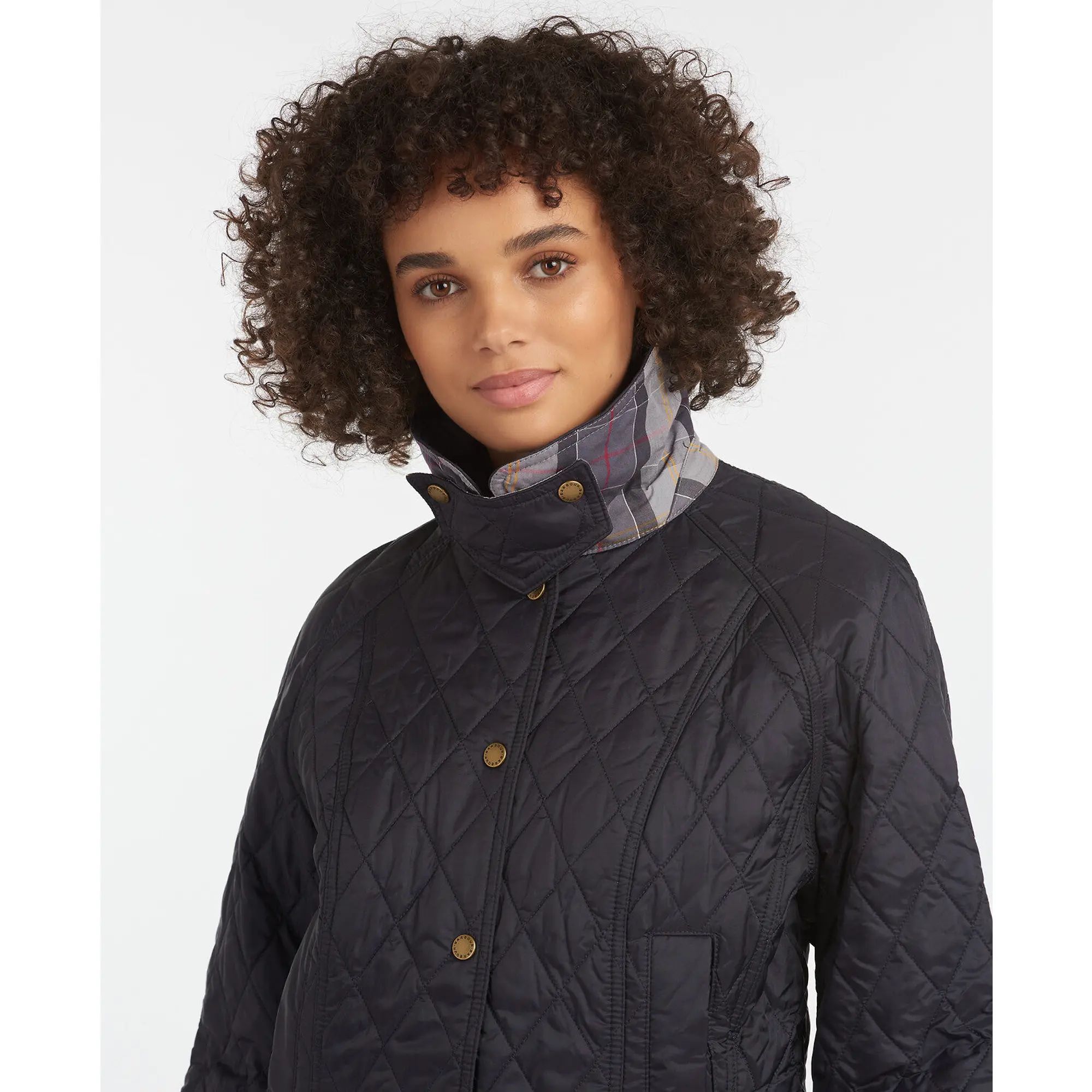 Product image 6 of 9 of Barbour Women's Beadnell Quilted Jacket - Navy