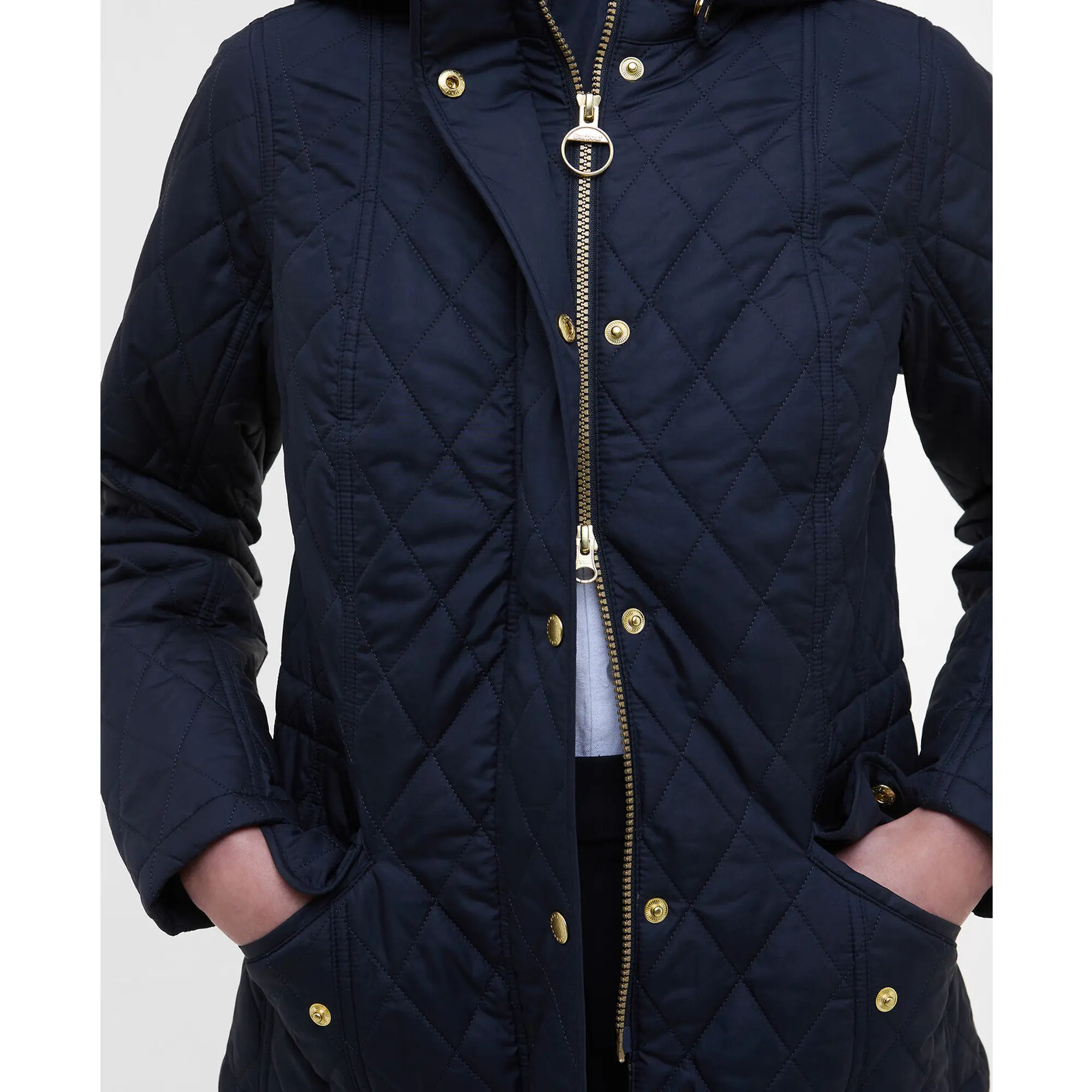 Product image 6 of 8 of Barbour Women's Millfire Quilted Jacket - Navy