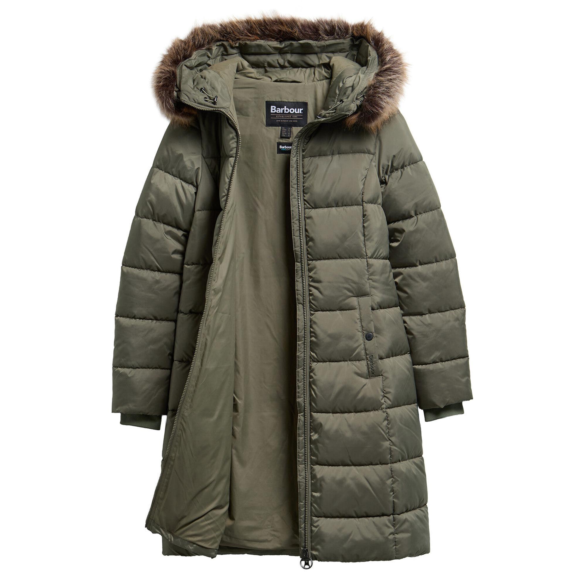 Barbour Women's Rosoman Quilted Jacket - Dusty Khaki | British Attire