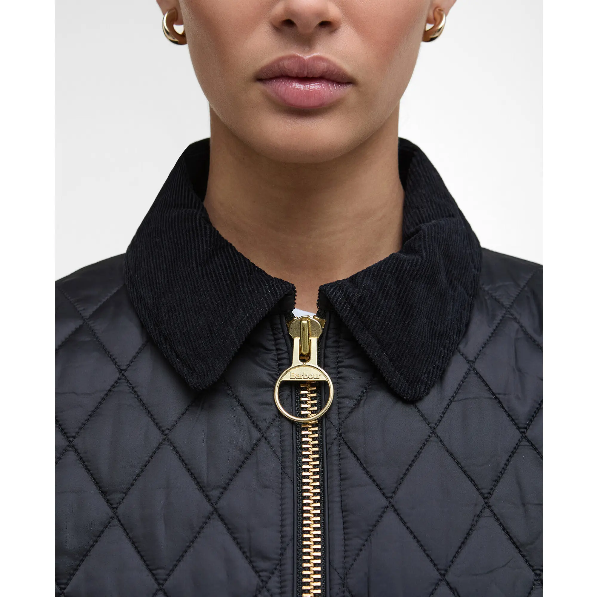 Product image 6 of 8 of Barbour Women's Fitted Beadnell Quilted Jacket - Black/Classic