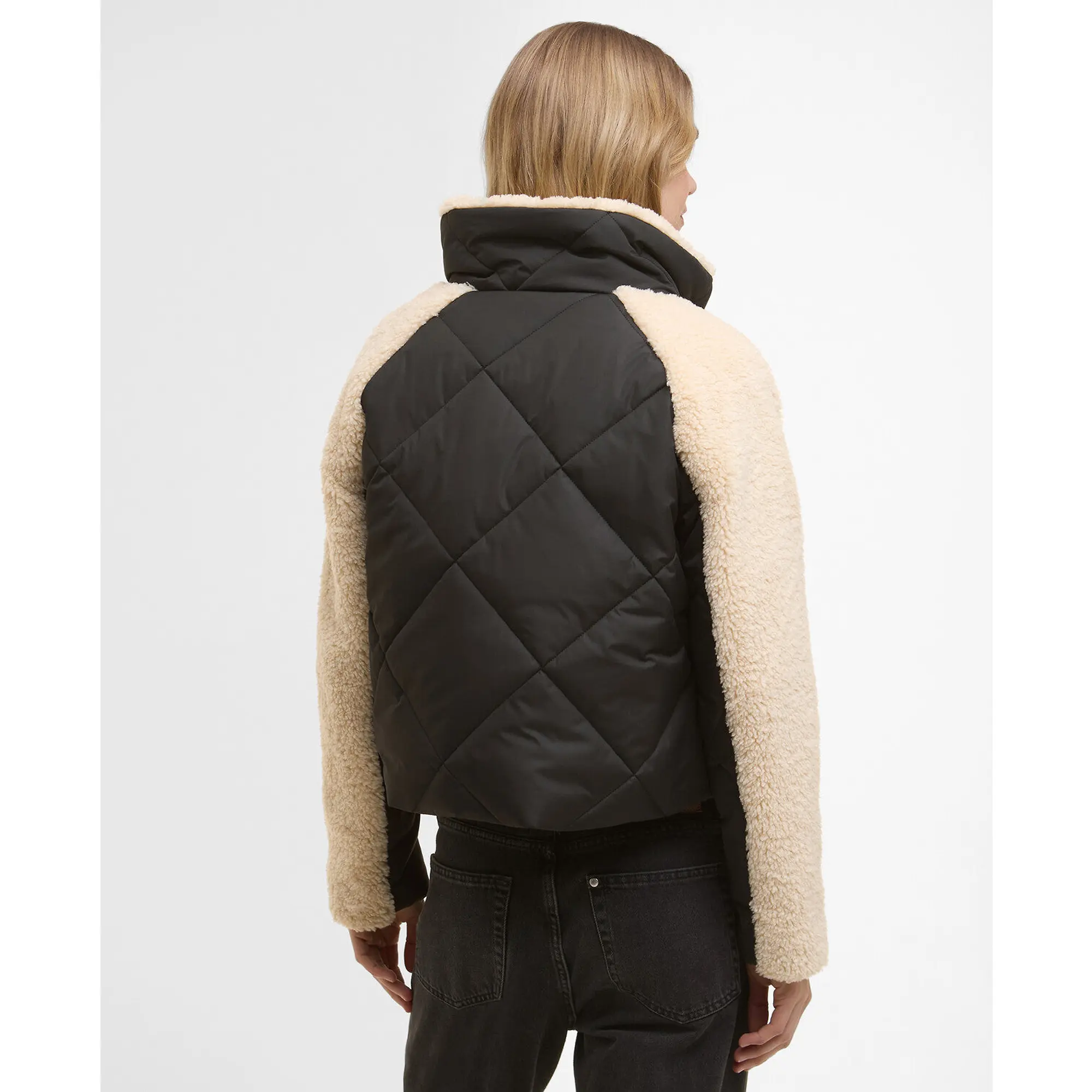 Product image 4 of 8 of Barbour International Women's Osaka Quilted Jacket - Black/Jasmine