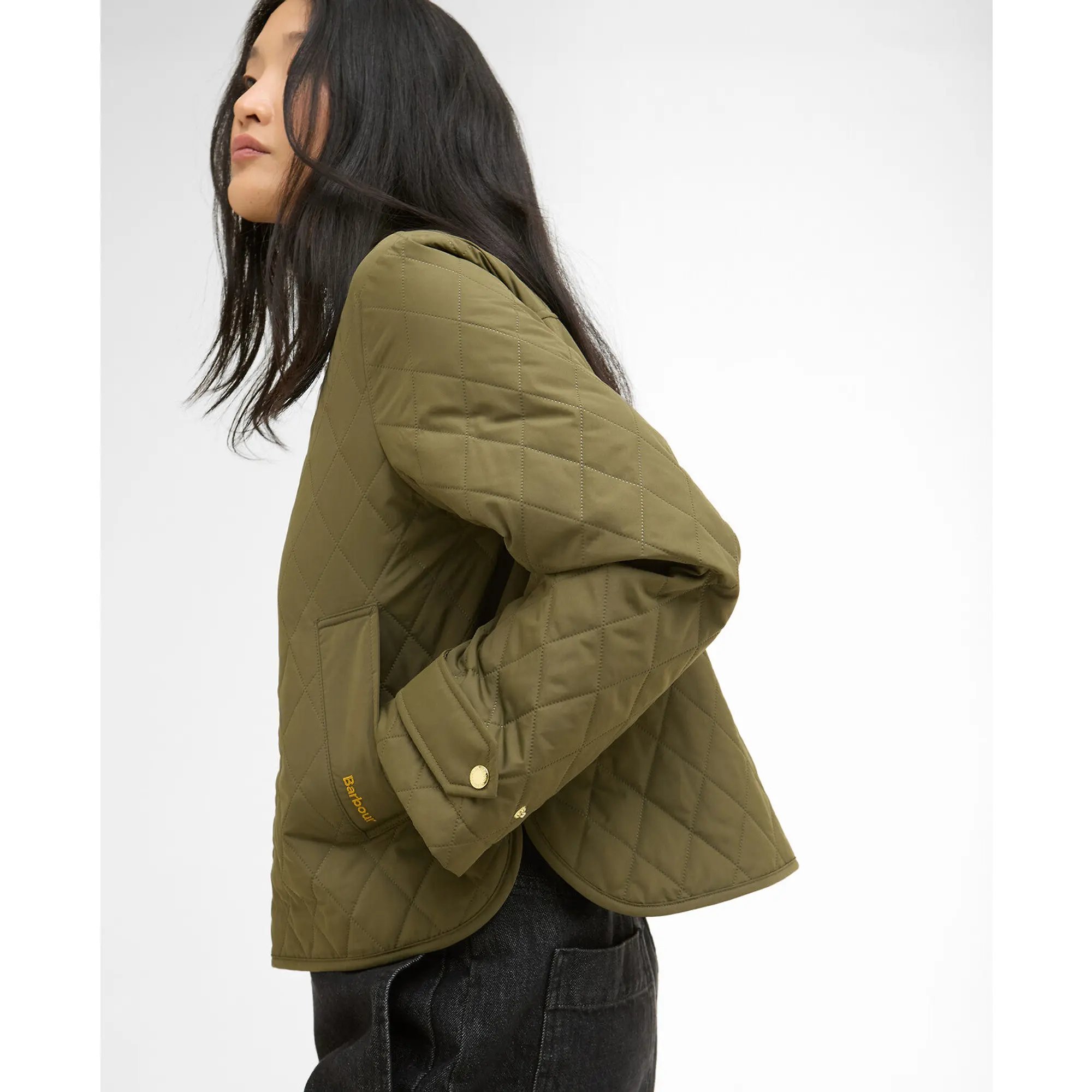 Product image 5 of 7 of Barbour Women's Whillan Quilted Jacket - Ivy Green/ Ancient
