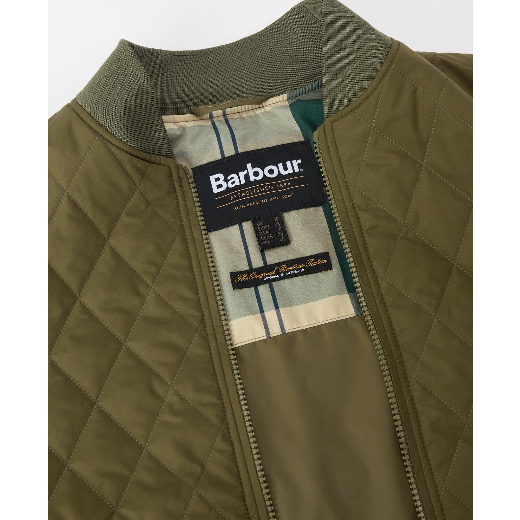 Barbour Women's Whillan Quilted Jacket - Ivy Green/ Ancient